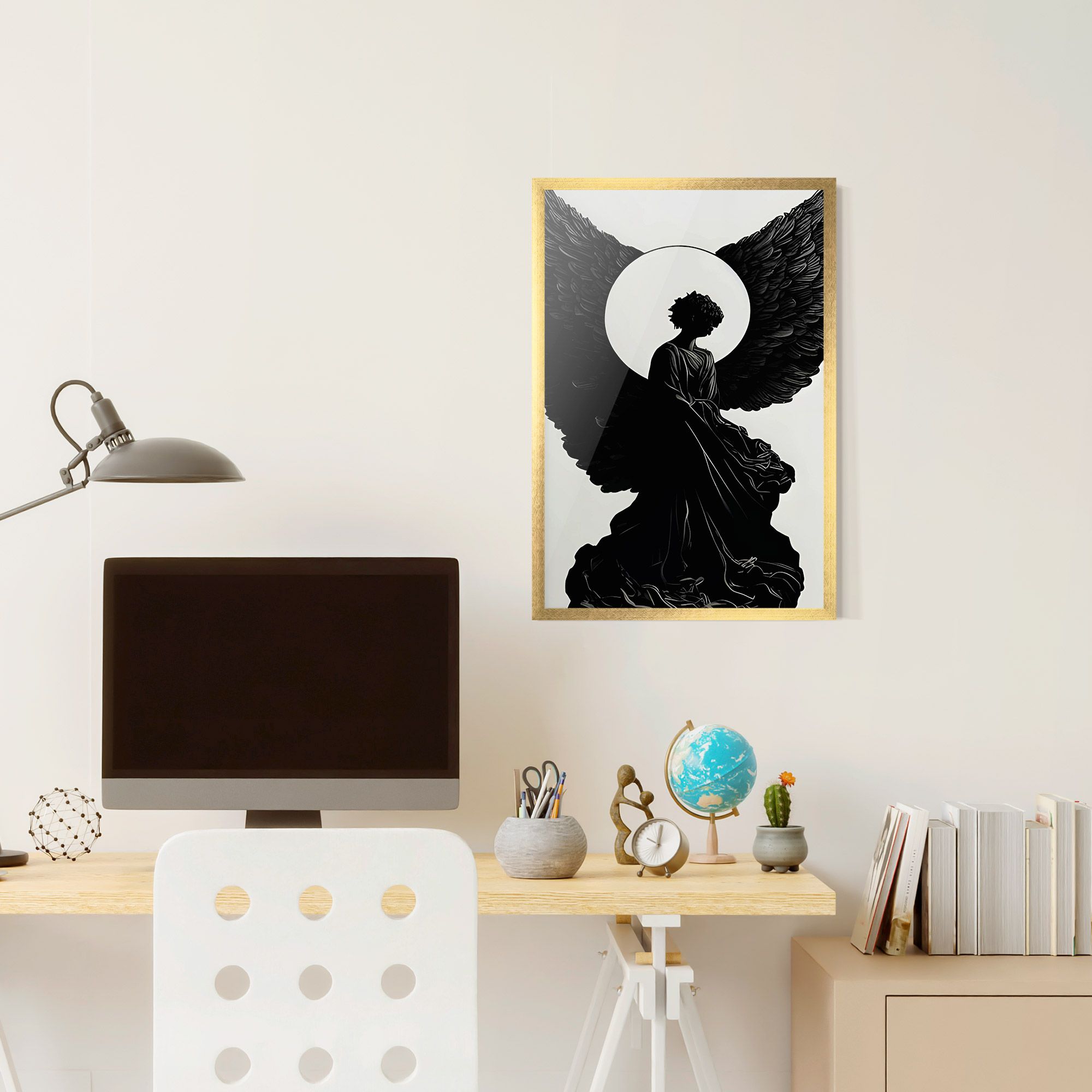 Angel Shilouette mockup 6