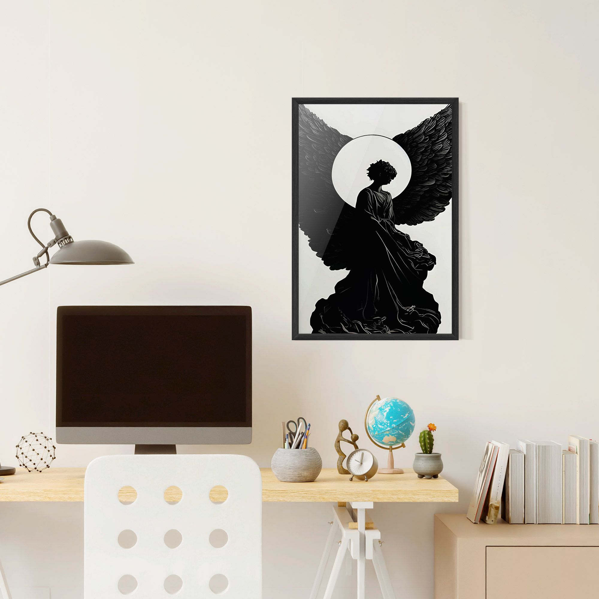Angel Shilouette mockup 6