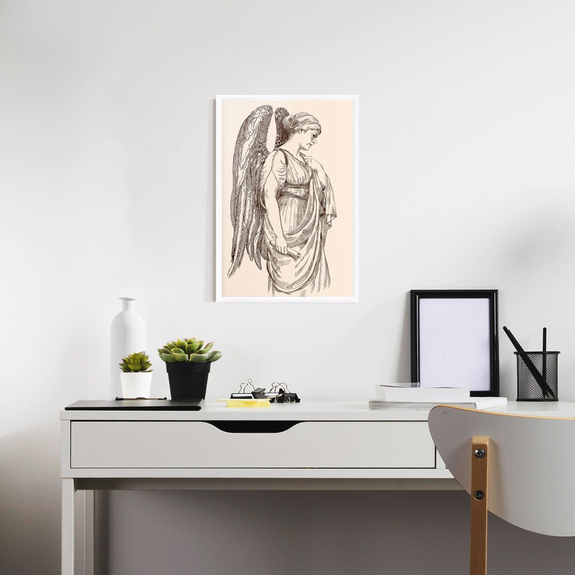 Angel Brown Line mockup 7