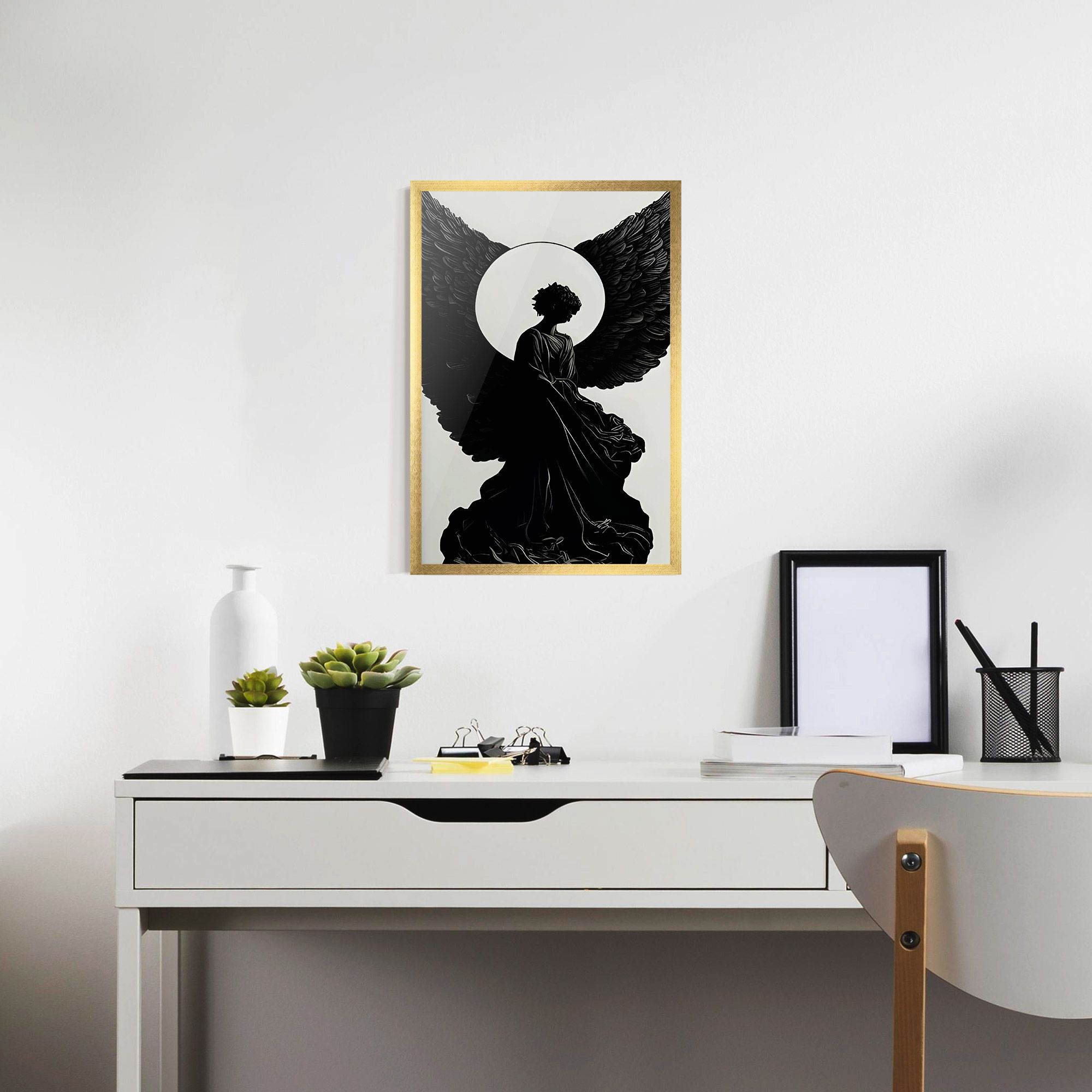 Angel Shilouette mockup 7