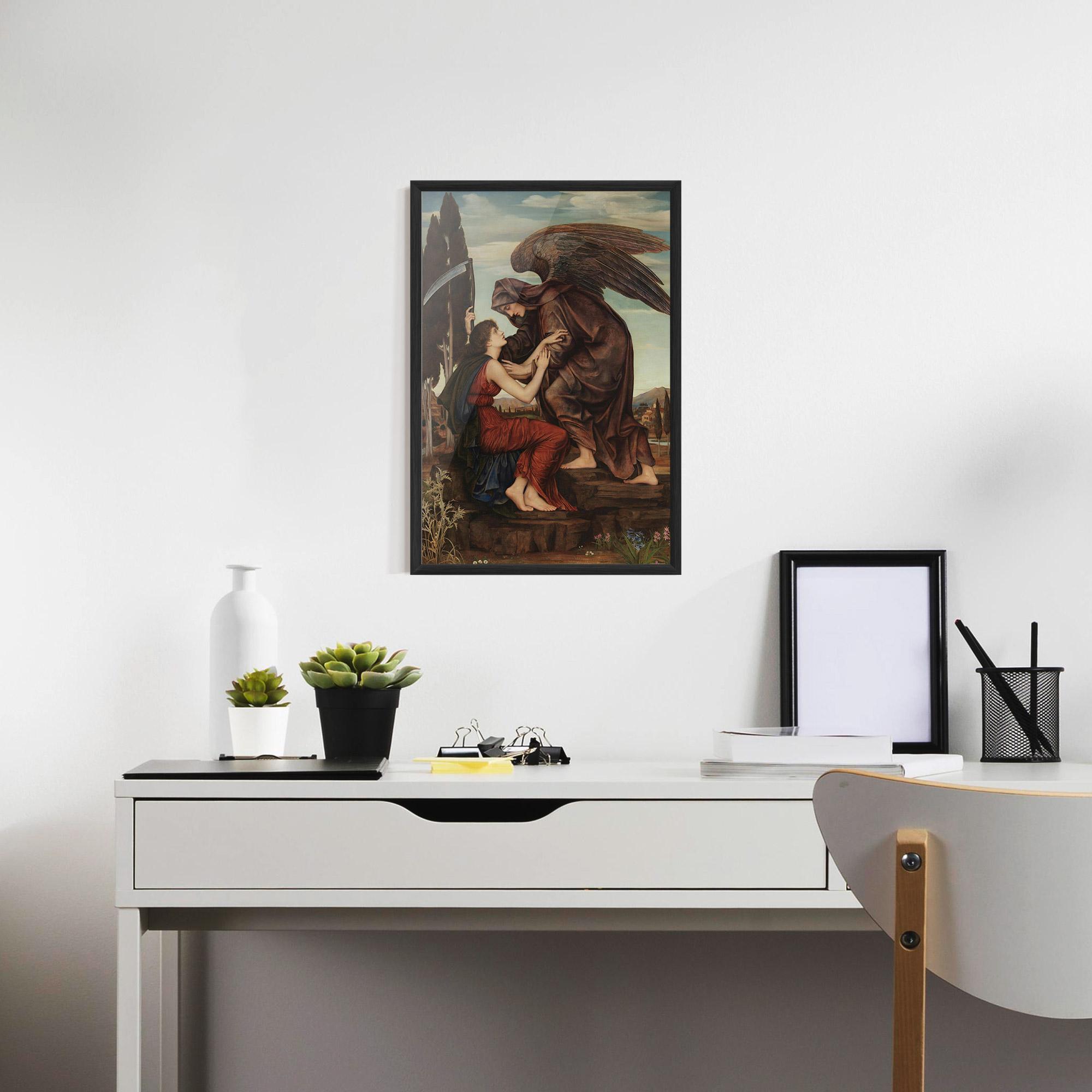 Gerahmte Poster Angel Of Death mockup 7