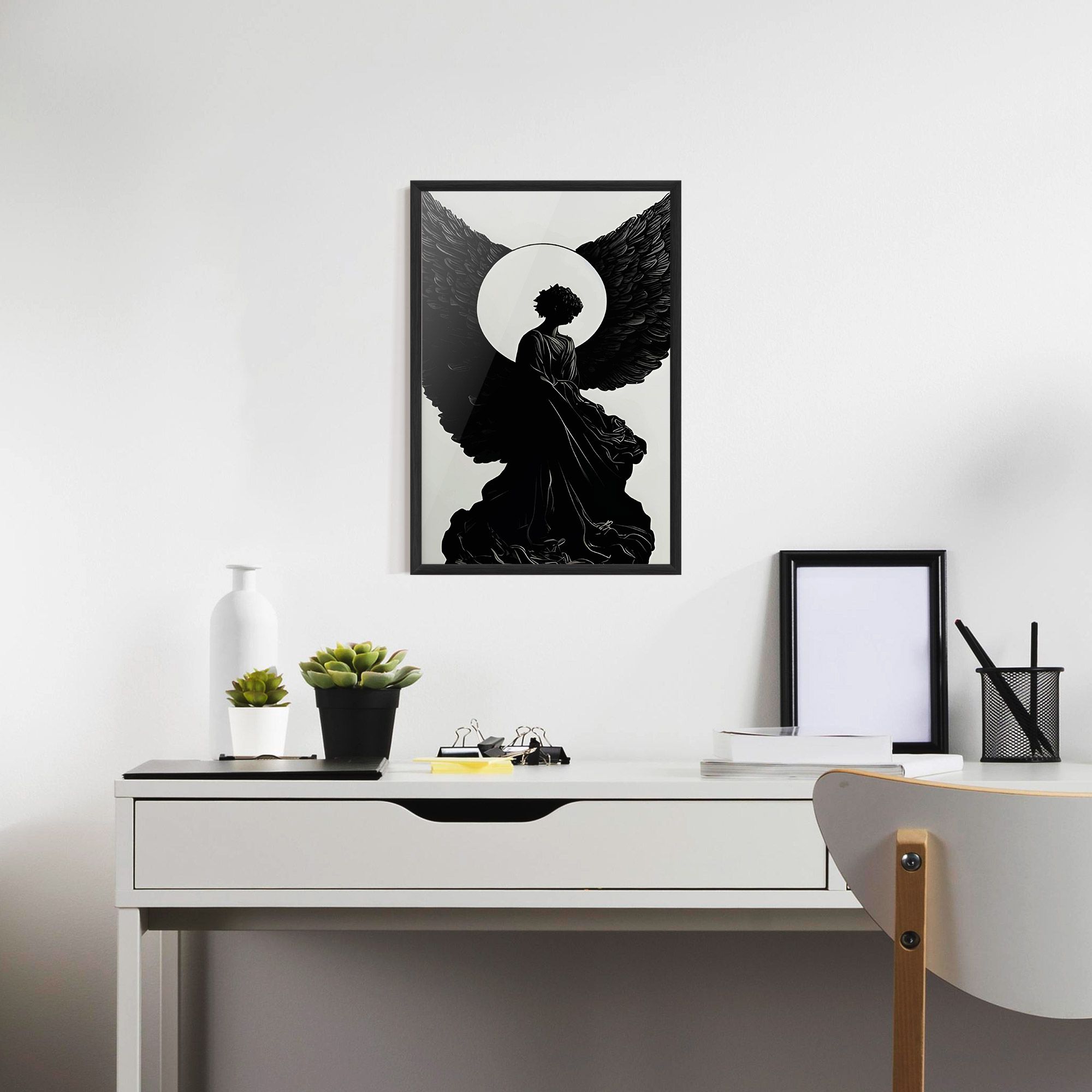 Angel Shilouette mockup 7