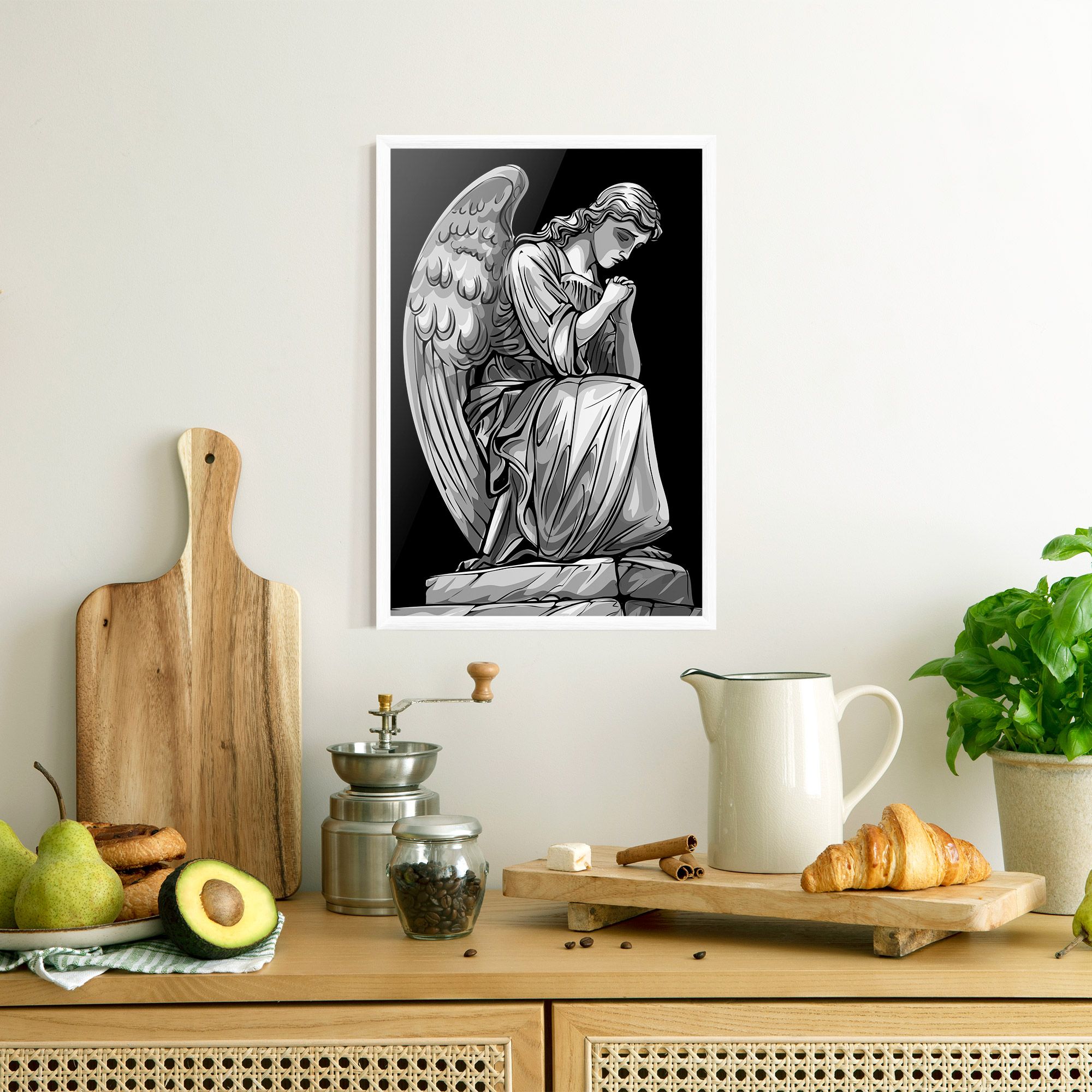 Pray Angel mockup 8