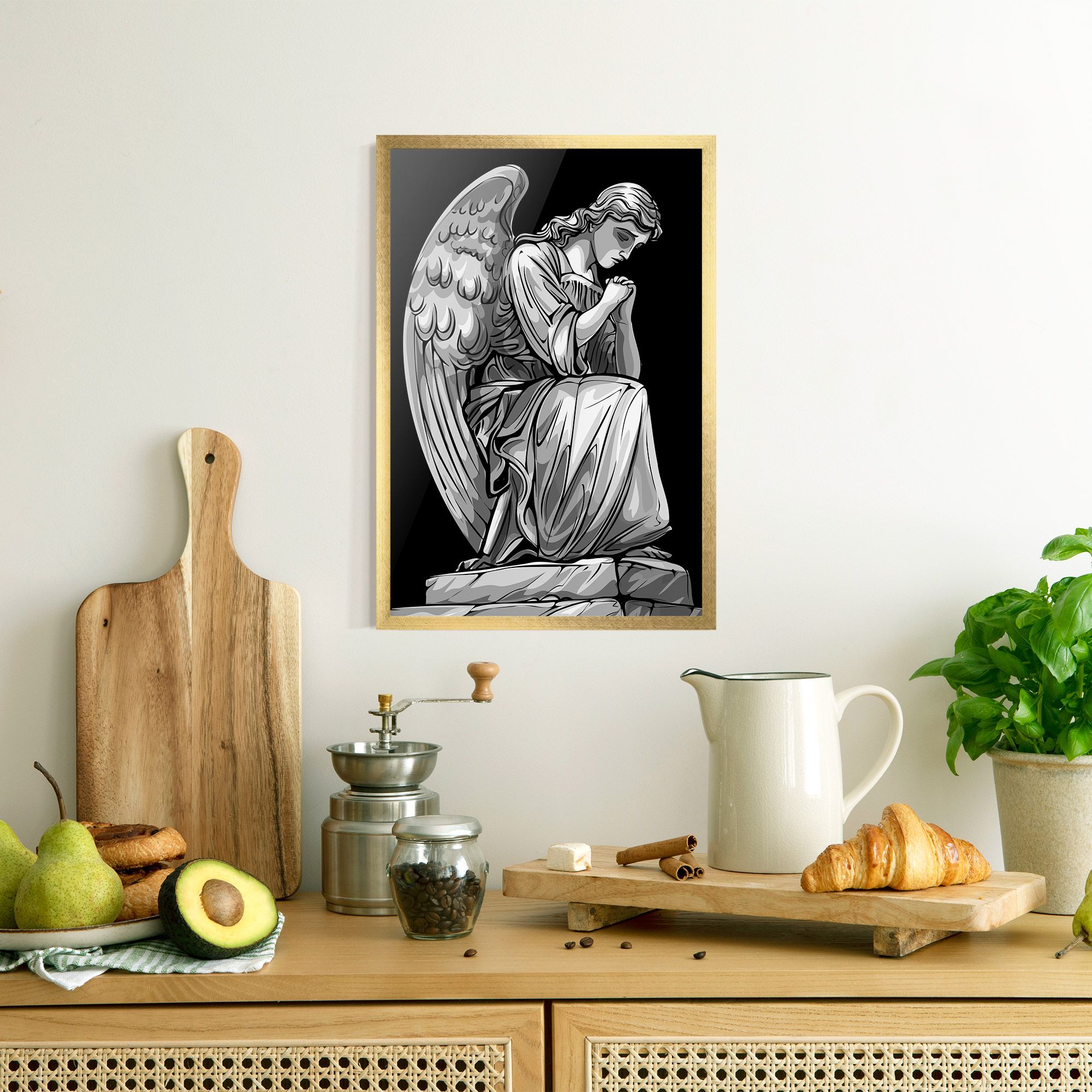 Pray Angel mockup 8