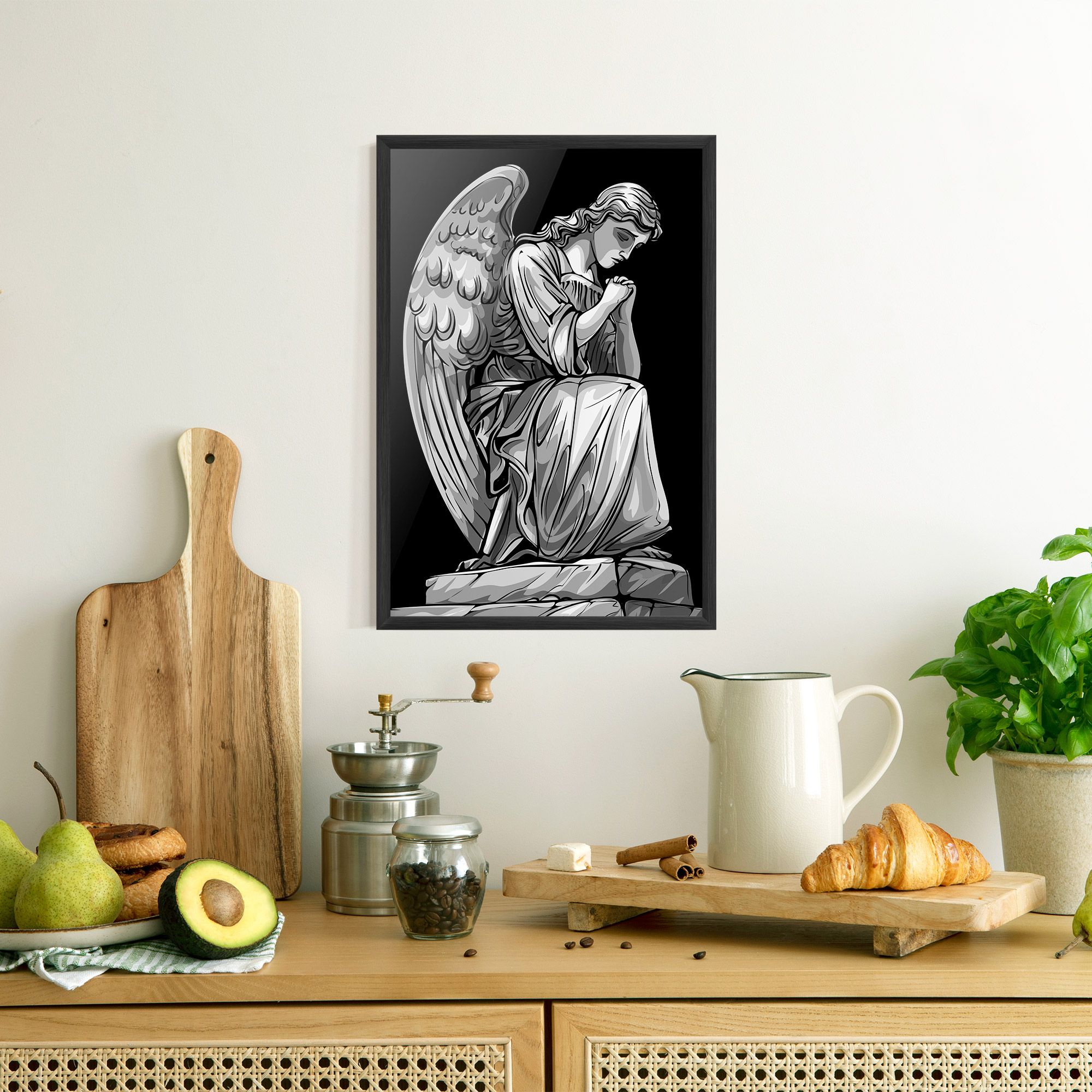 Pray Angel mockup 8