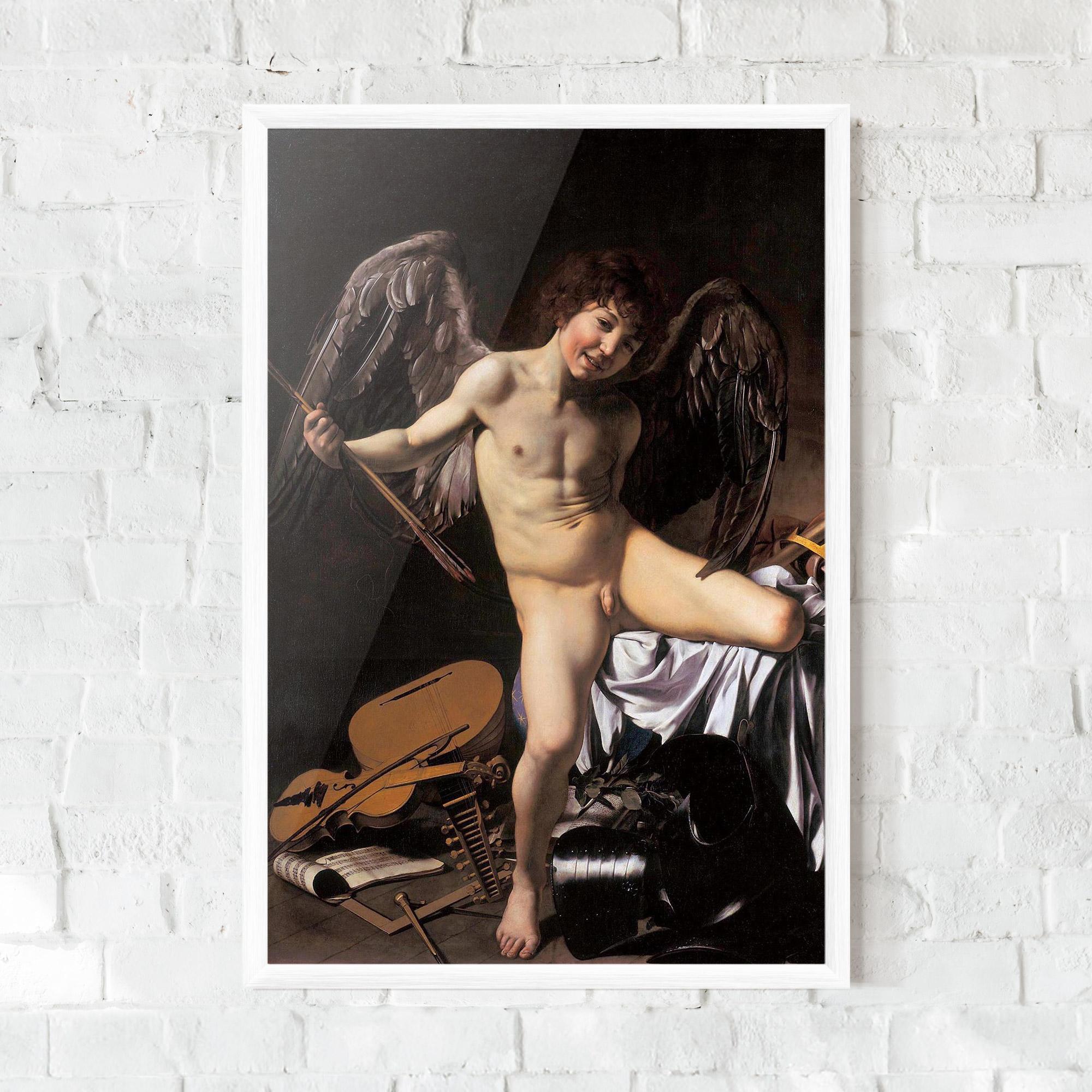 Gerahmte Poster Amor Vincet Omnia mockup 0