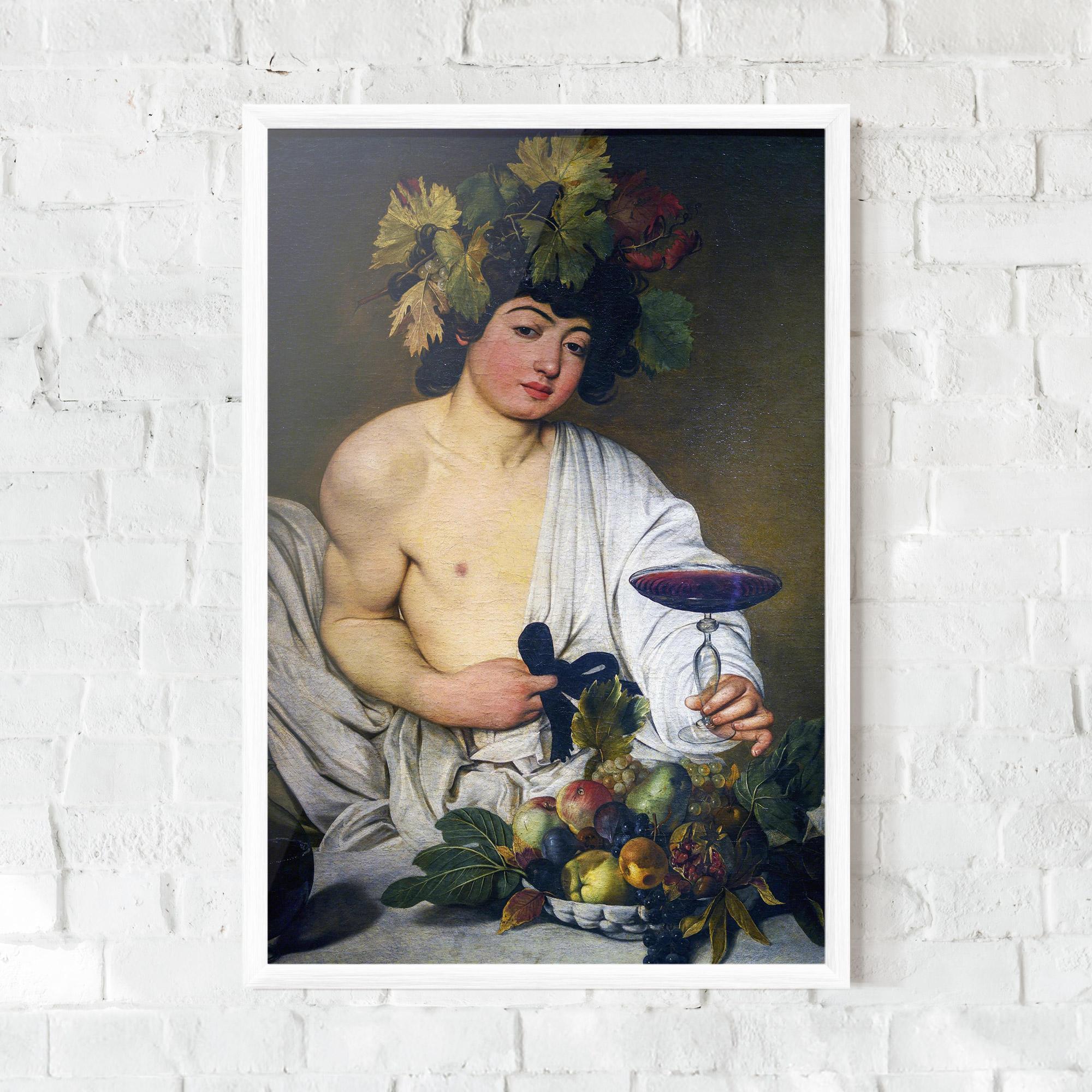 Gerahmte Poster Bacchus mockup 0