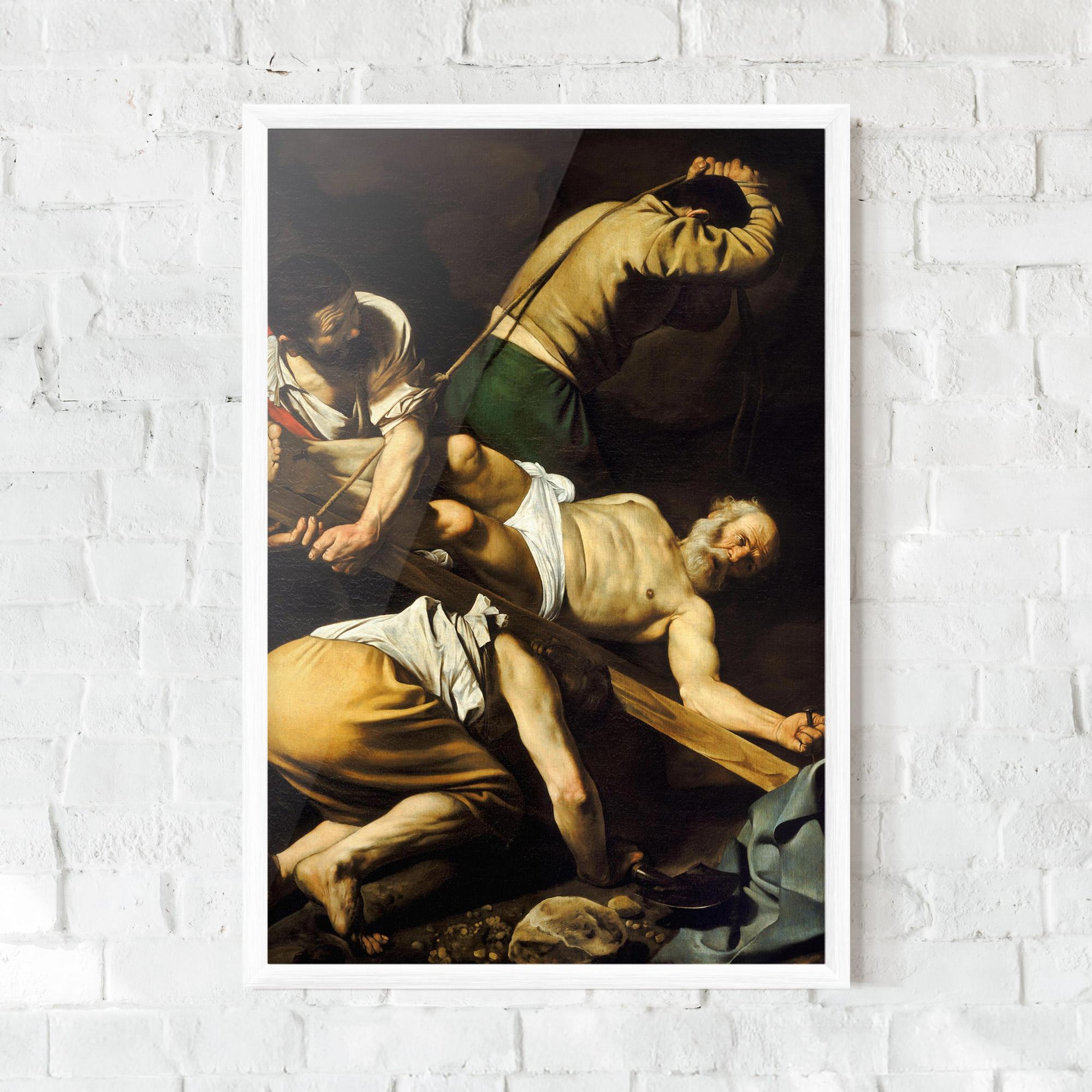Gerahmte Poster Crucifixion Of Saint Peter mockup 0