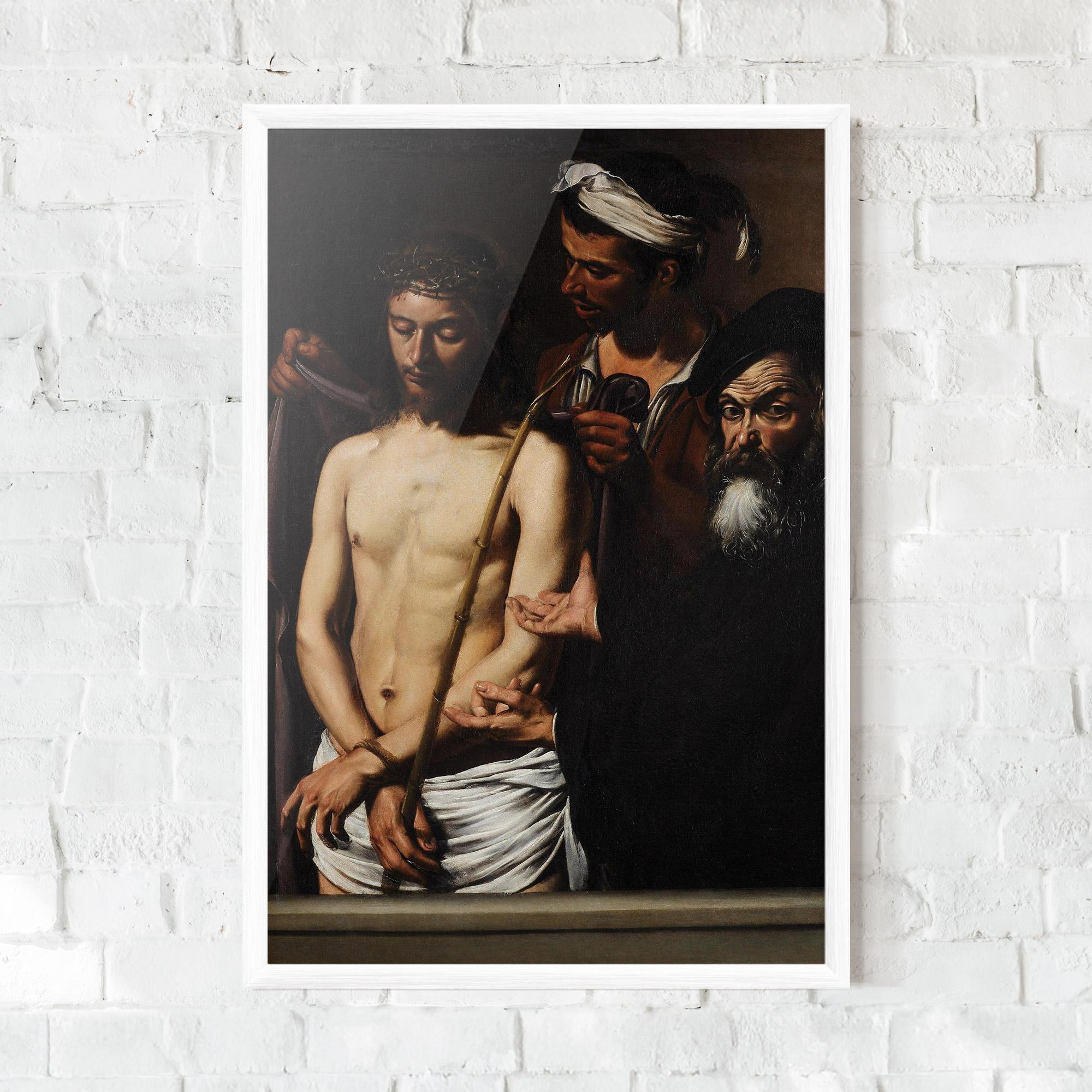 Gerahmte Poster Michelangelo Merisi mockup 0