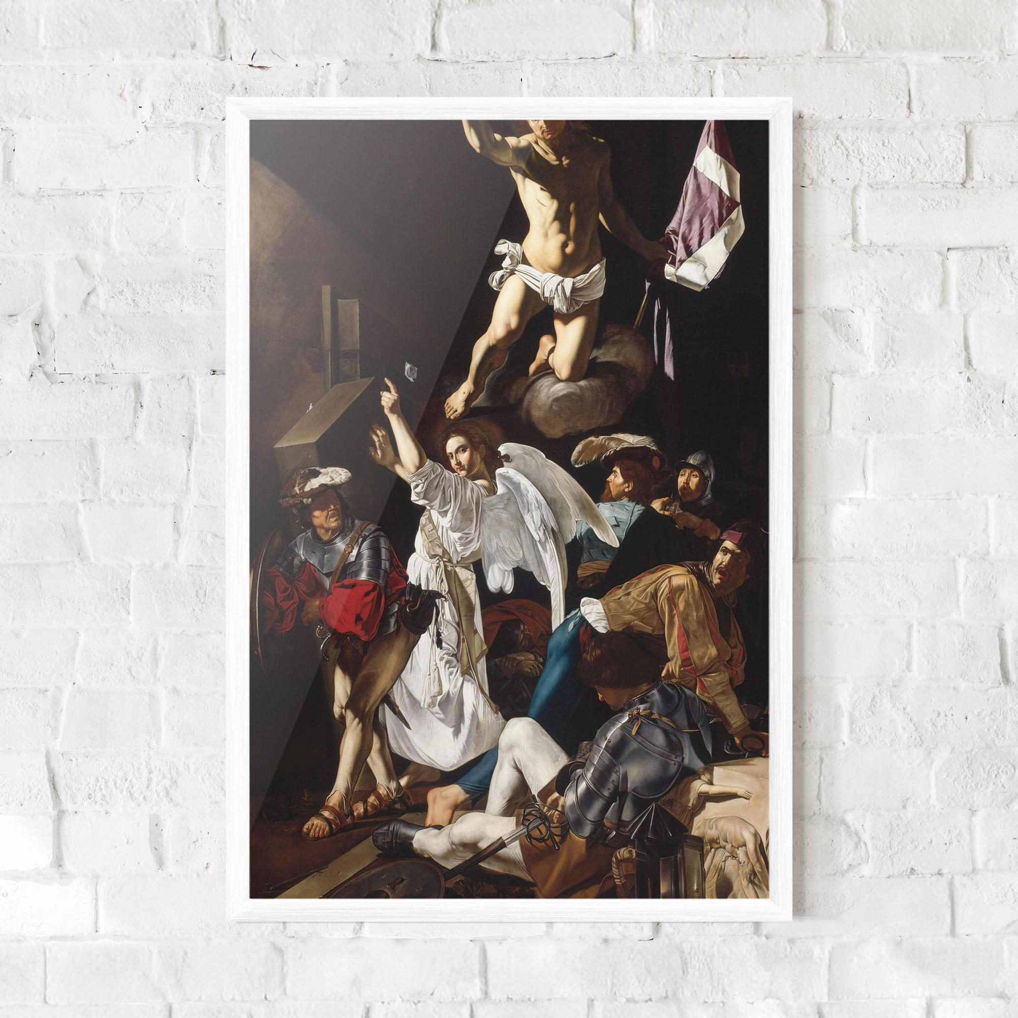 Gerahmte Poster Resurrection mockup 0