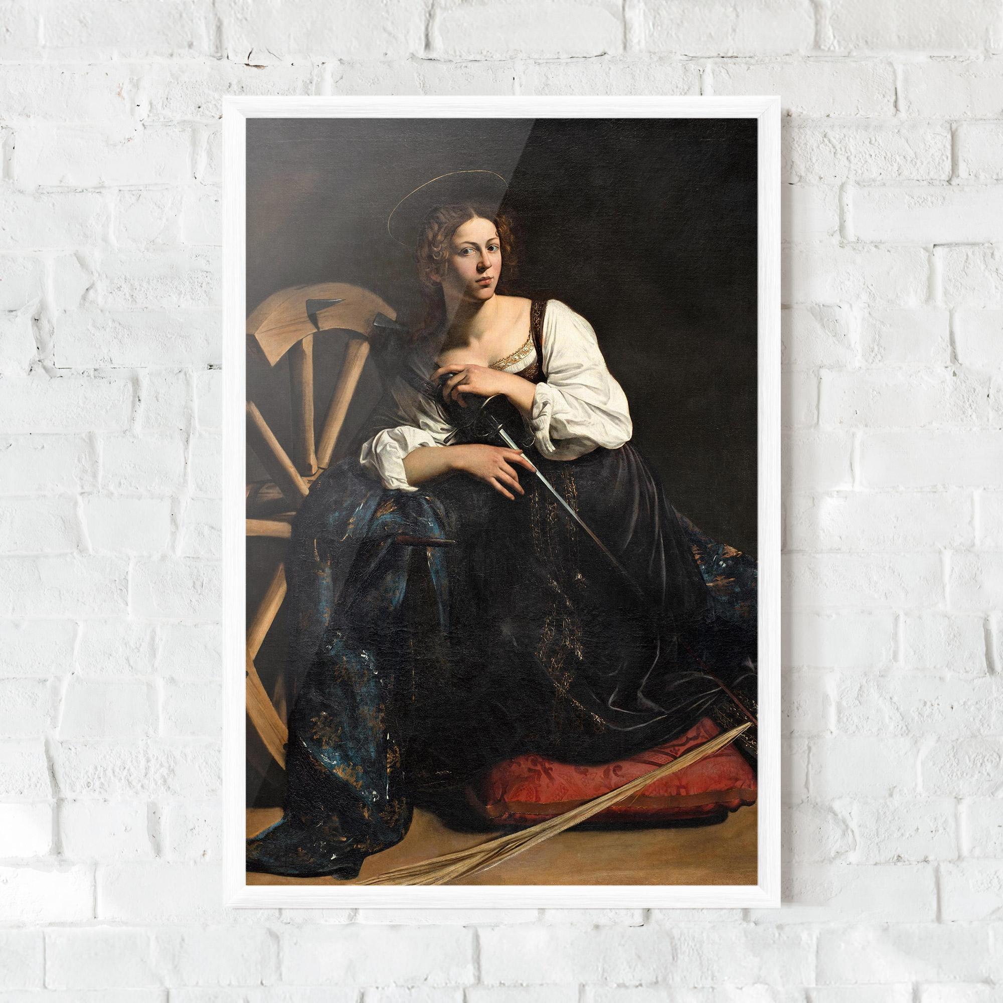 Gerahmte Poster Saint Catherine Of Alexandria mockup 0