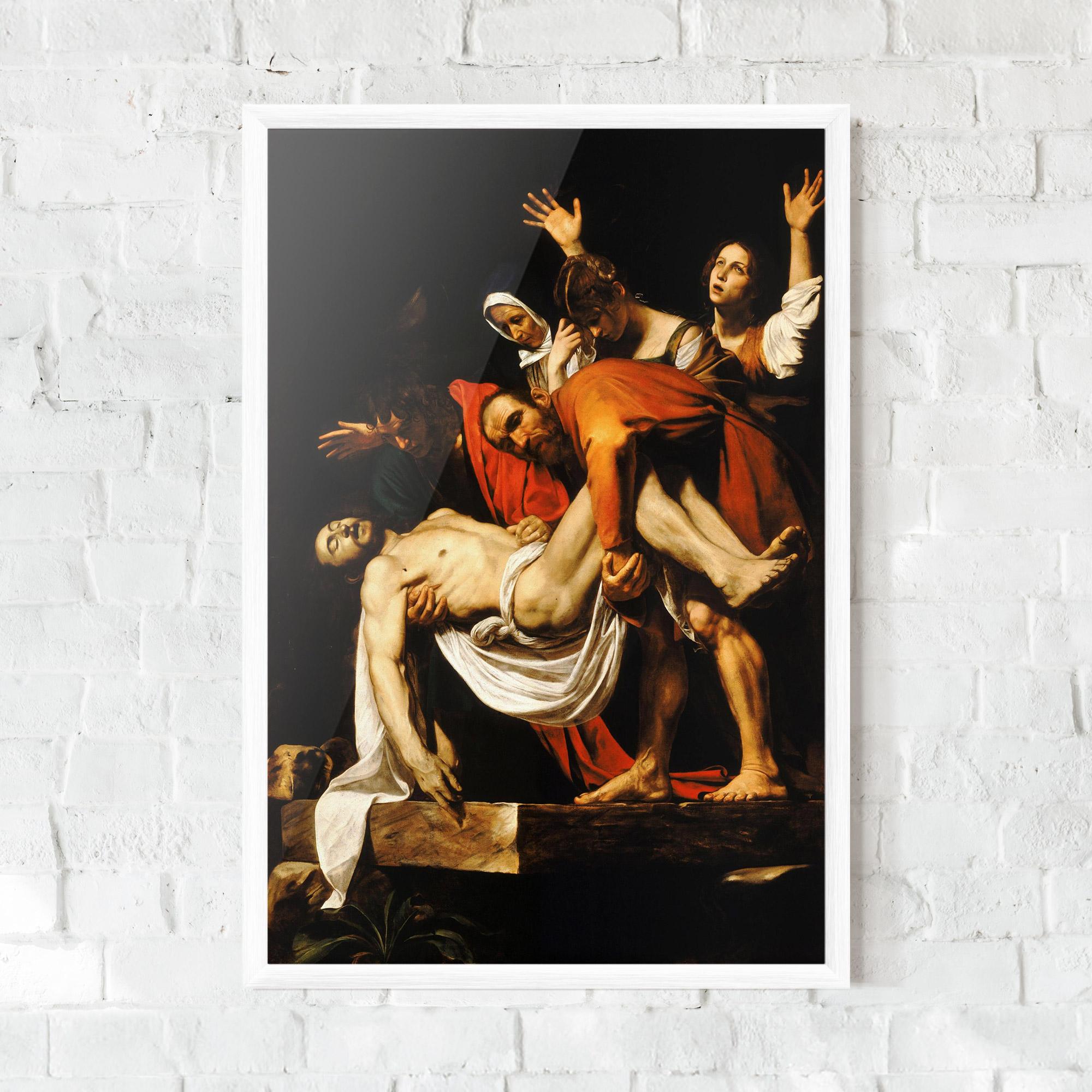 Gerahmte Poster The Entombment Of Christ mockup 0