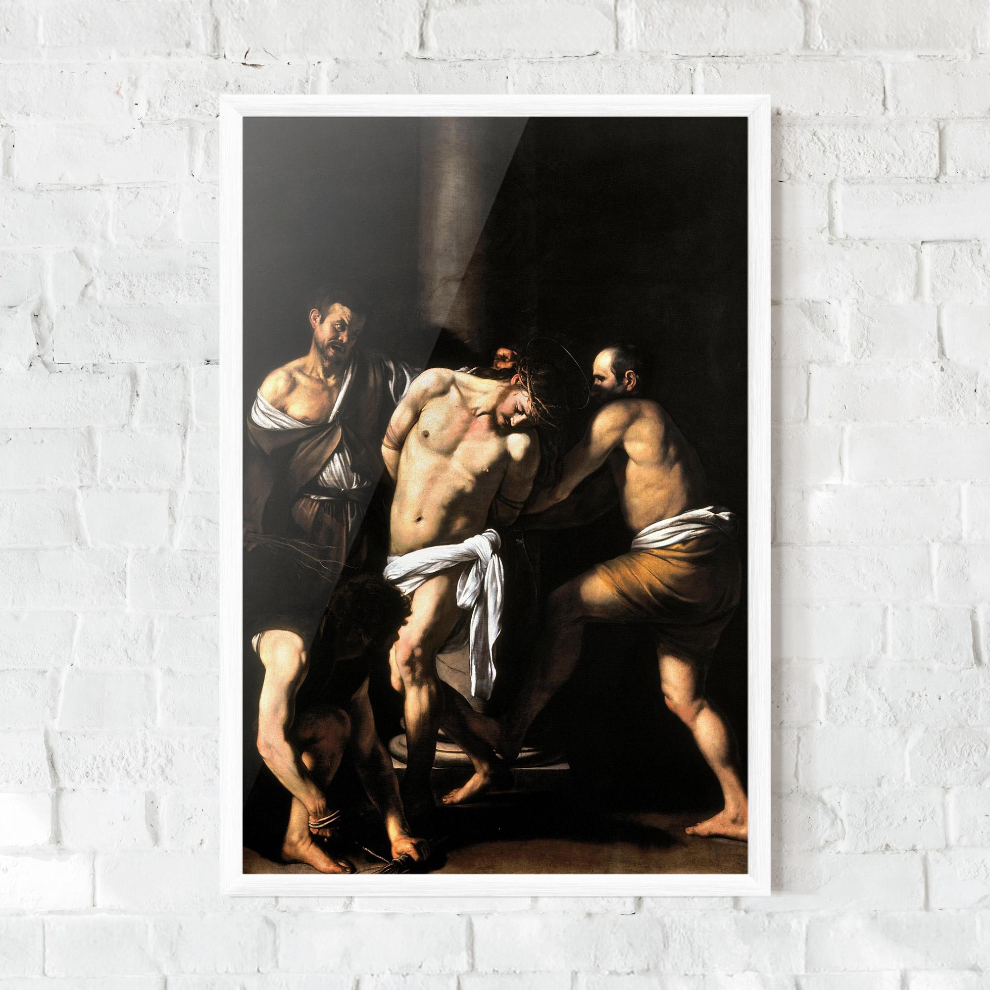 Gerahmte Poster The Flagellation Of Christ mockup 0