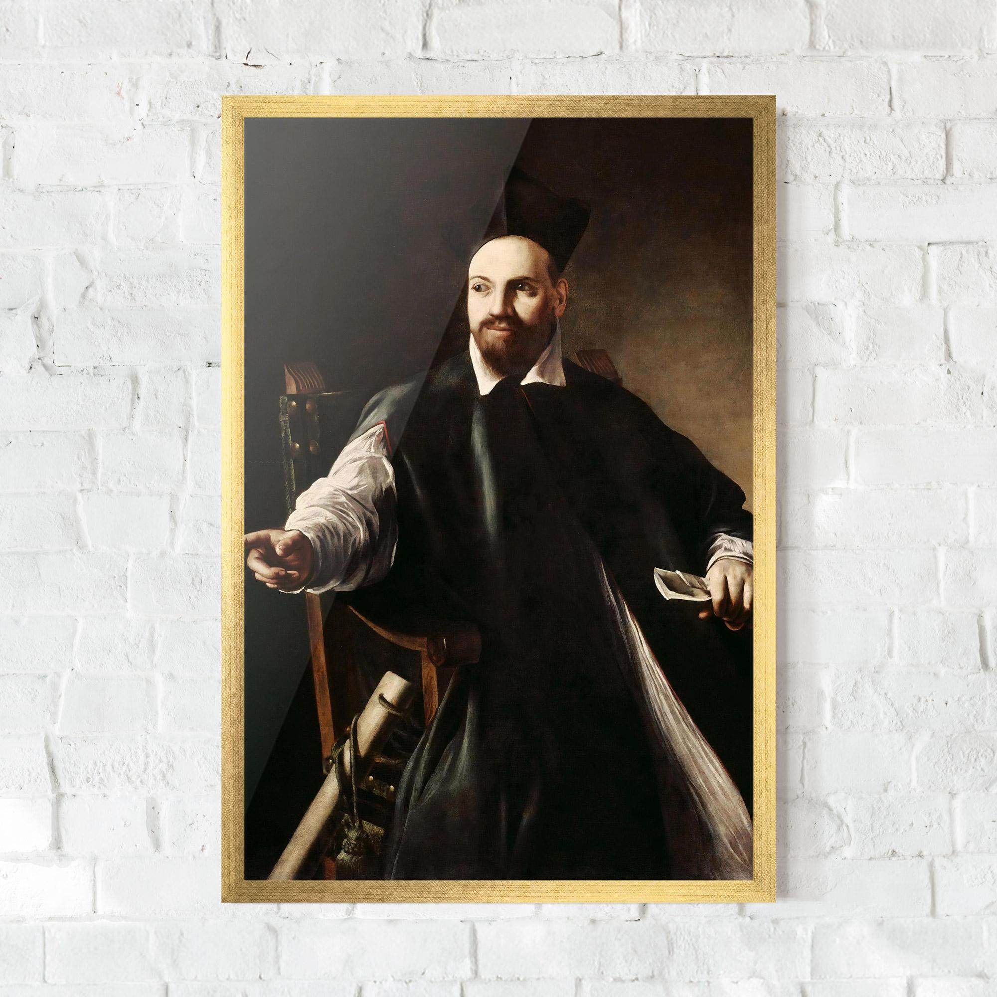 Gerahmte Poster Caravaggio Maffeo Barberini mockup 0