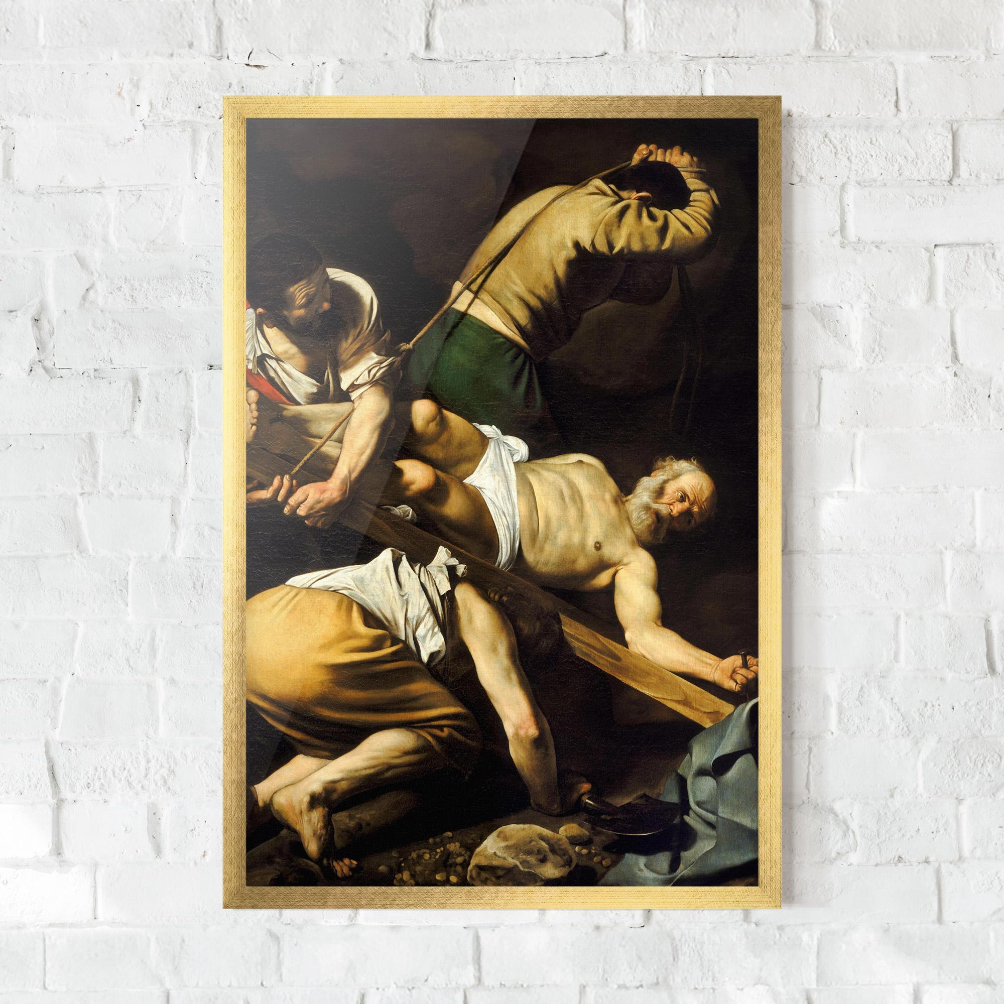 Gerahmte Poster Crucifixion Of Saint Peter mockup 0