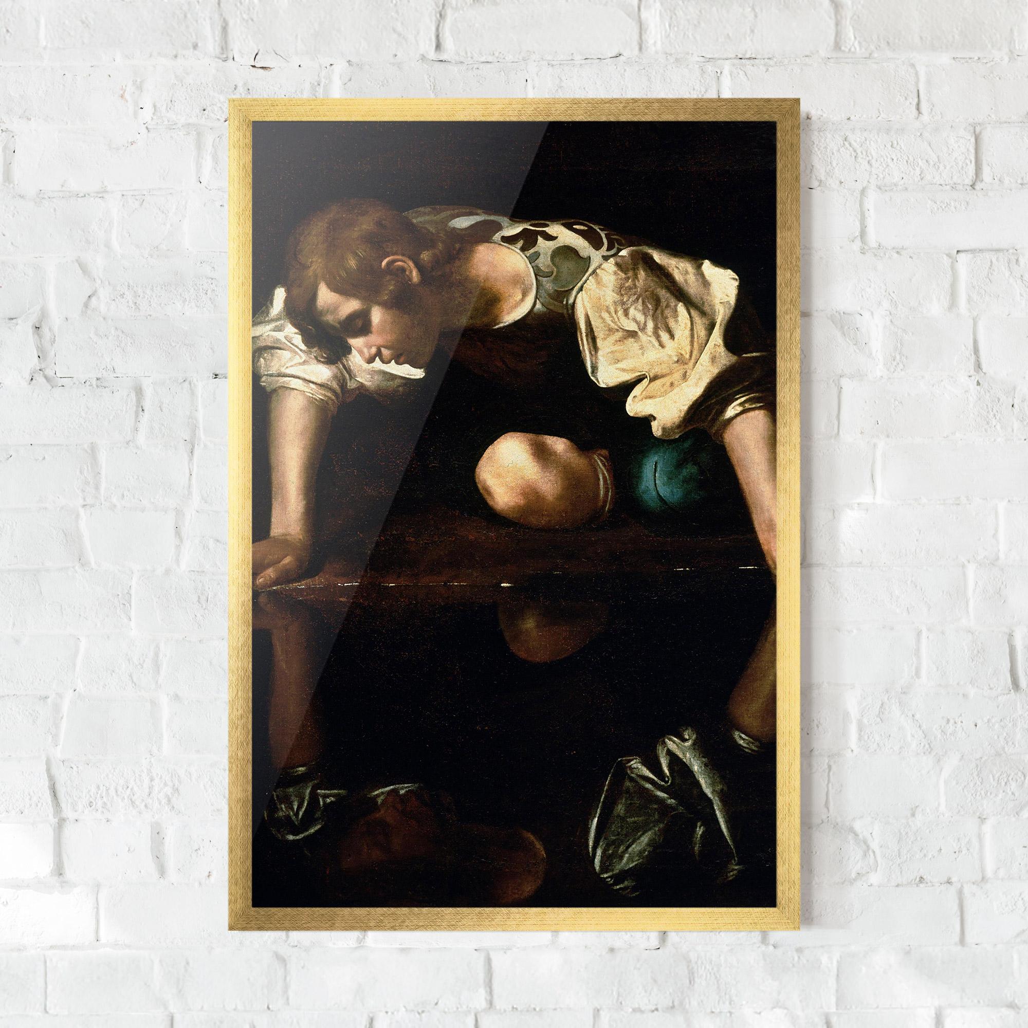 Gerahmte Poster Narcissus mockup 0