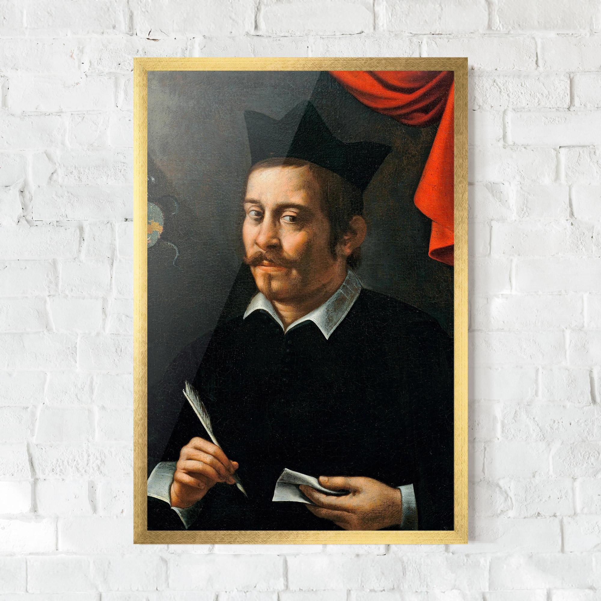 Gerahmte Poster Portrait Of A Prelate mockup 0