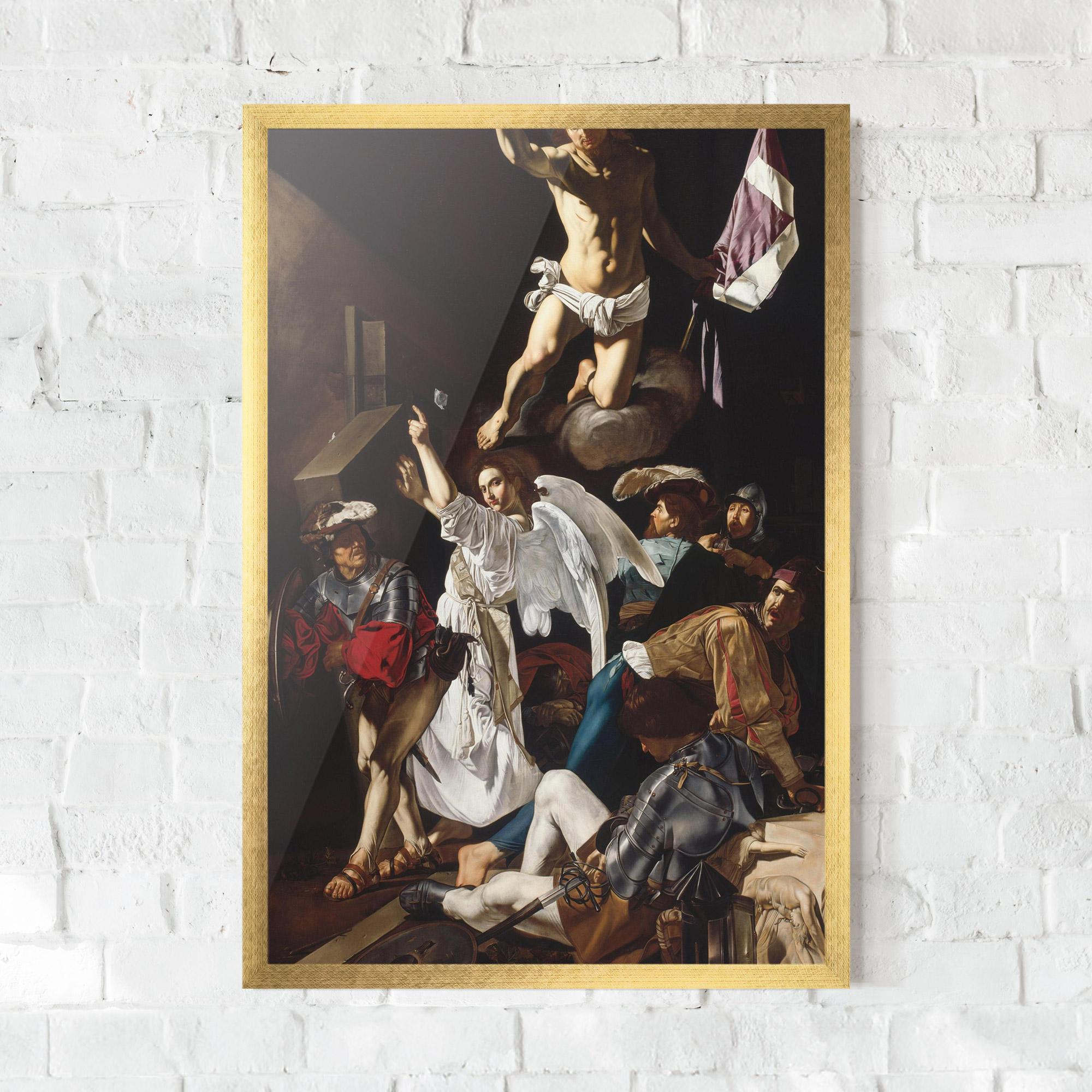 Gerahmte Poster Resurrection mockup 0