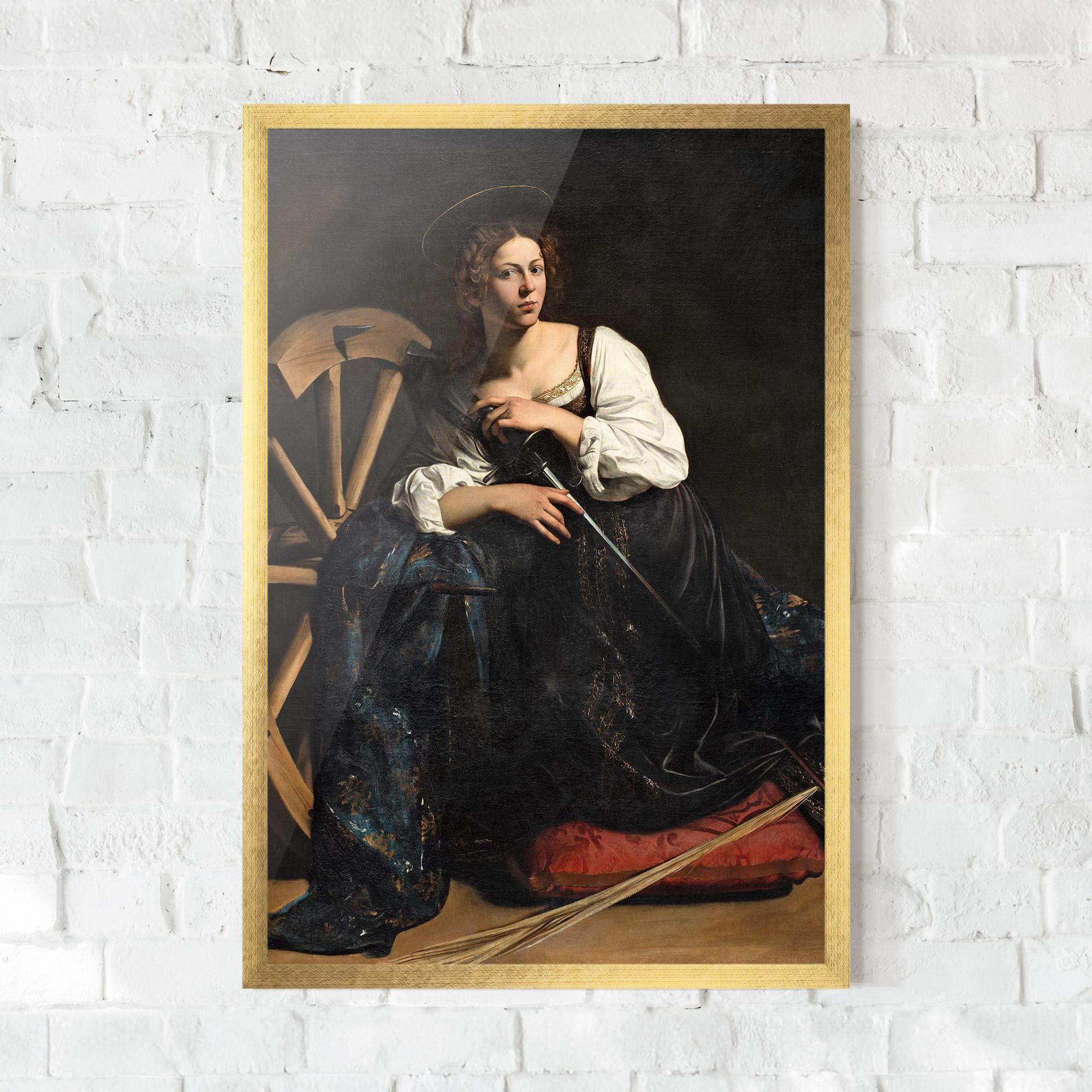 Gerahmte Poster Saint Catherine Of Alexandria mockup 0