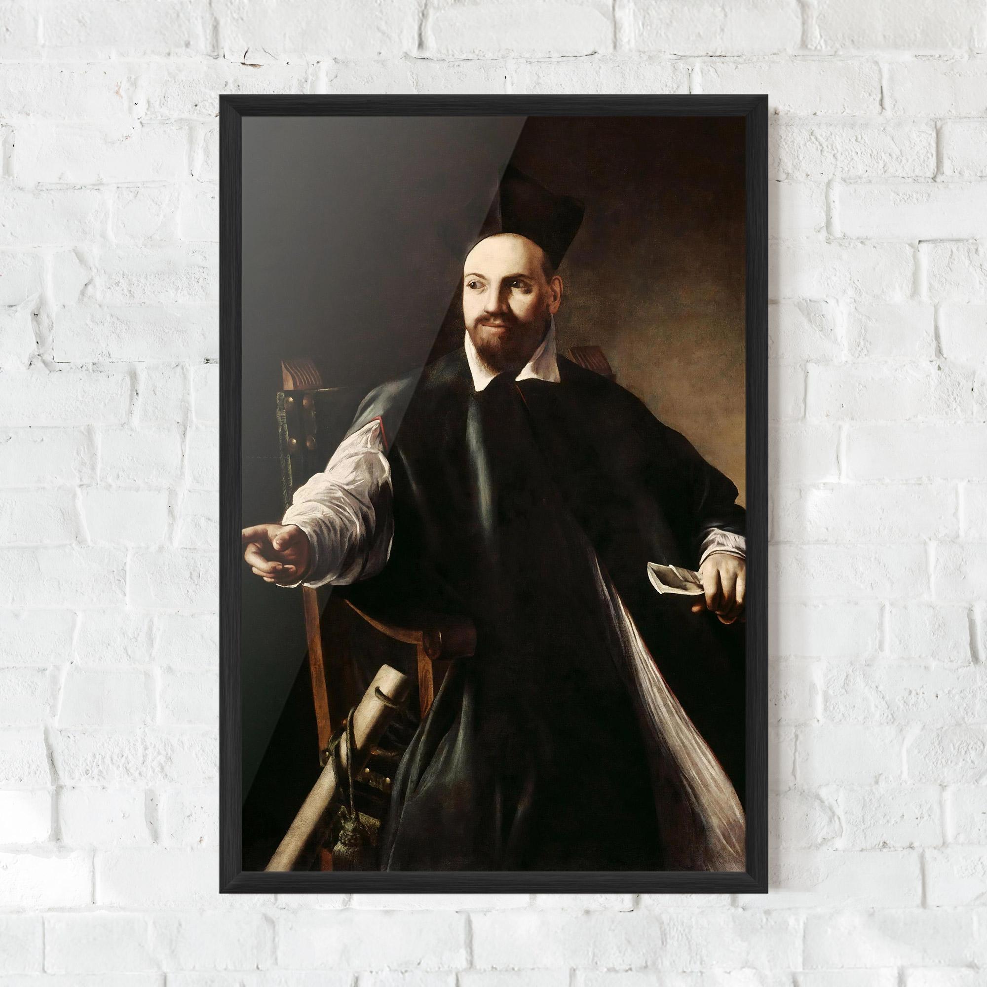 Gerahmte Poster Caravaggio Maffeo Barberini mockup 0