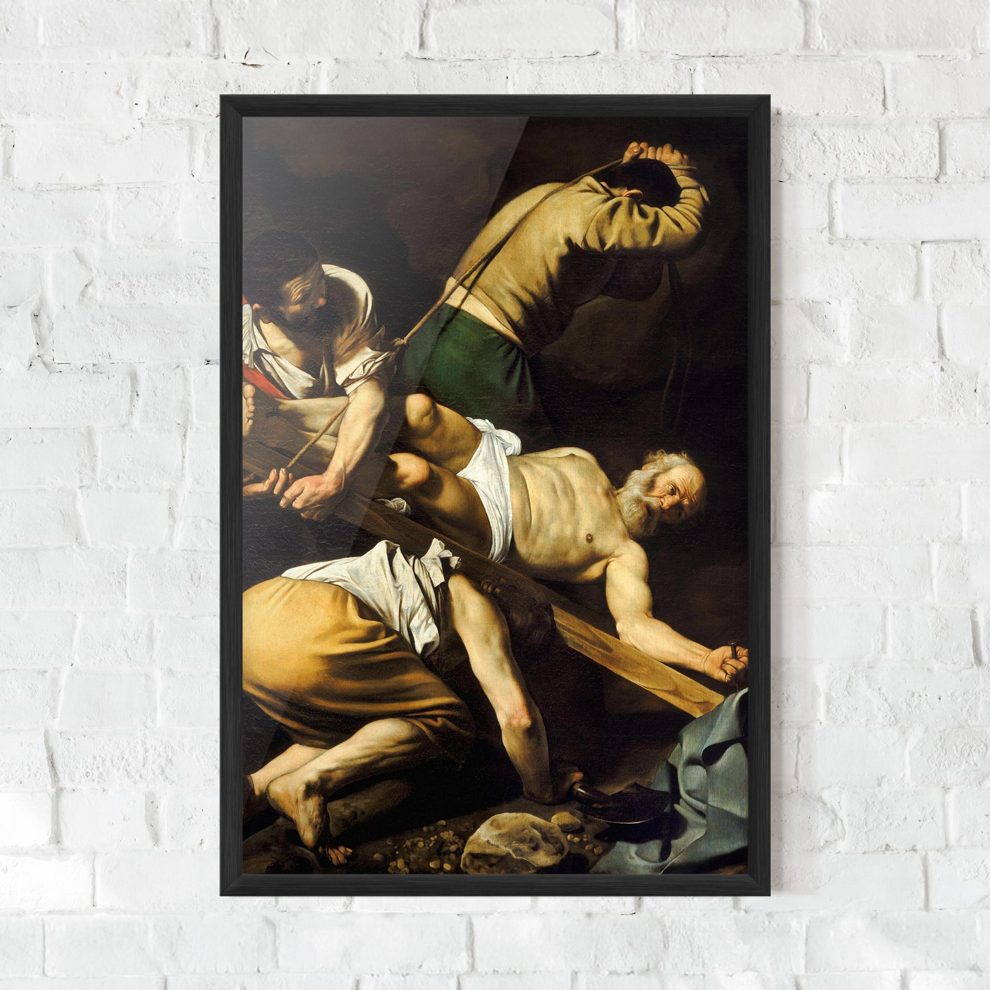 Gerahmte Poster Crucifixion Of Saint Peter mockup 0