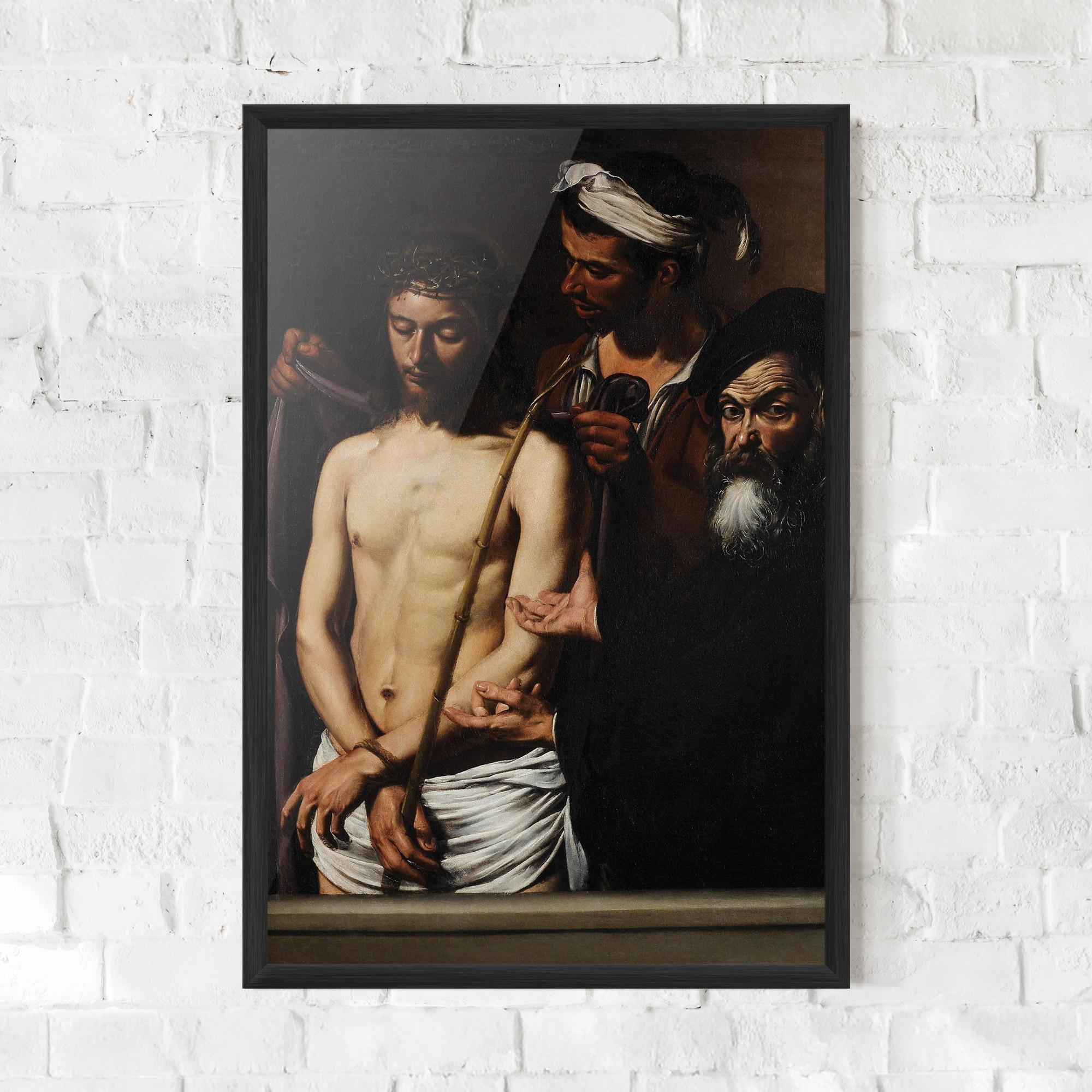 Gerahmte Poster Michelangelo Merisi mockup 0