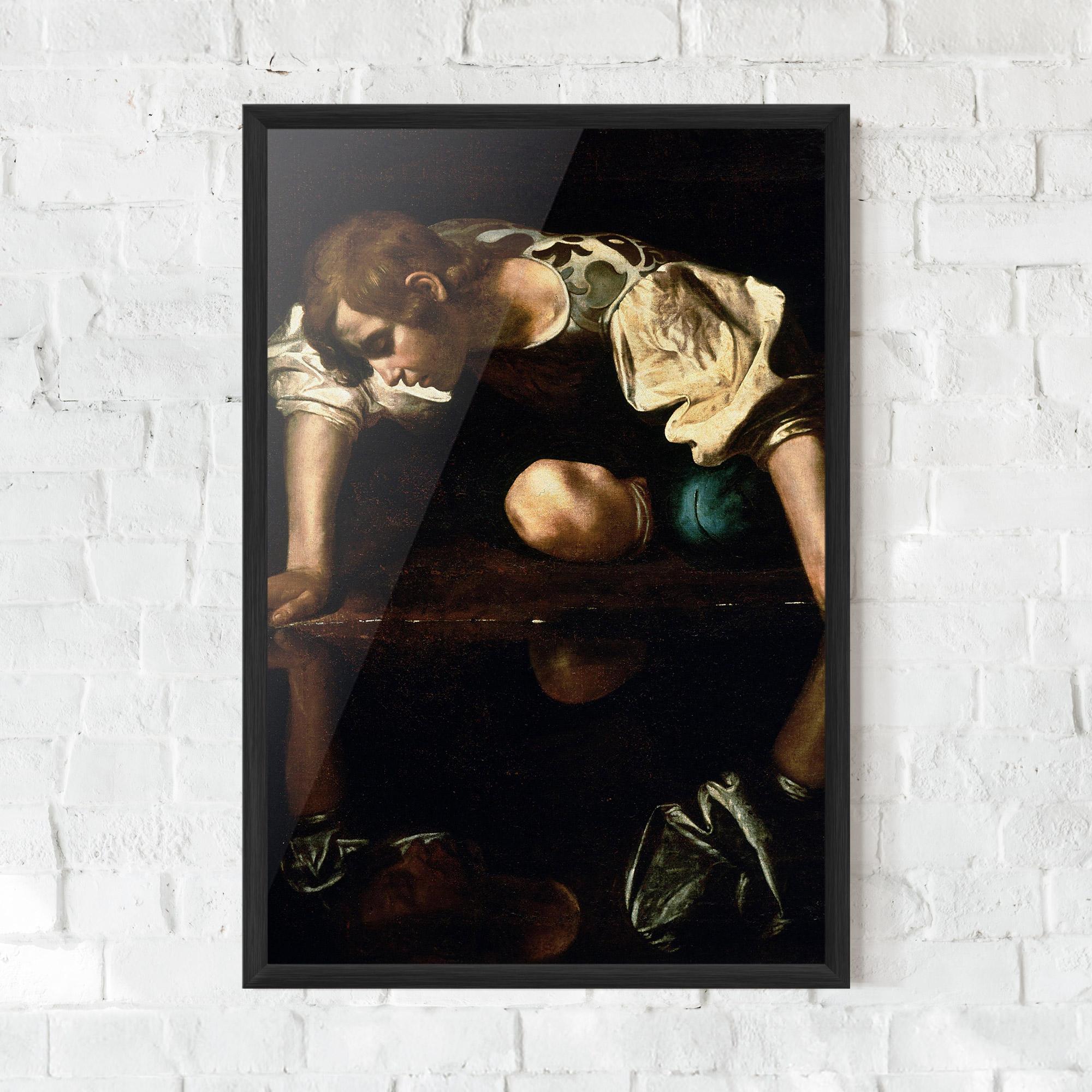 Gerahmte Poster Narcissus mockup 0