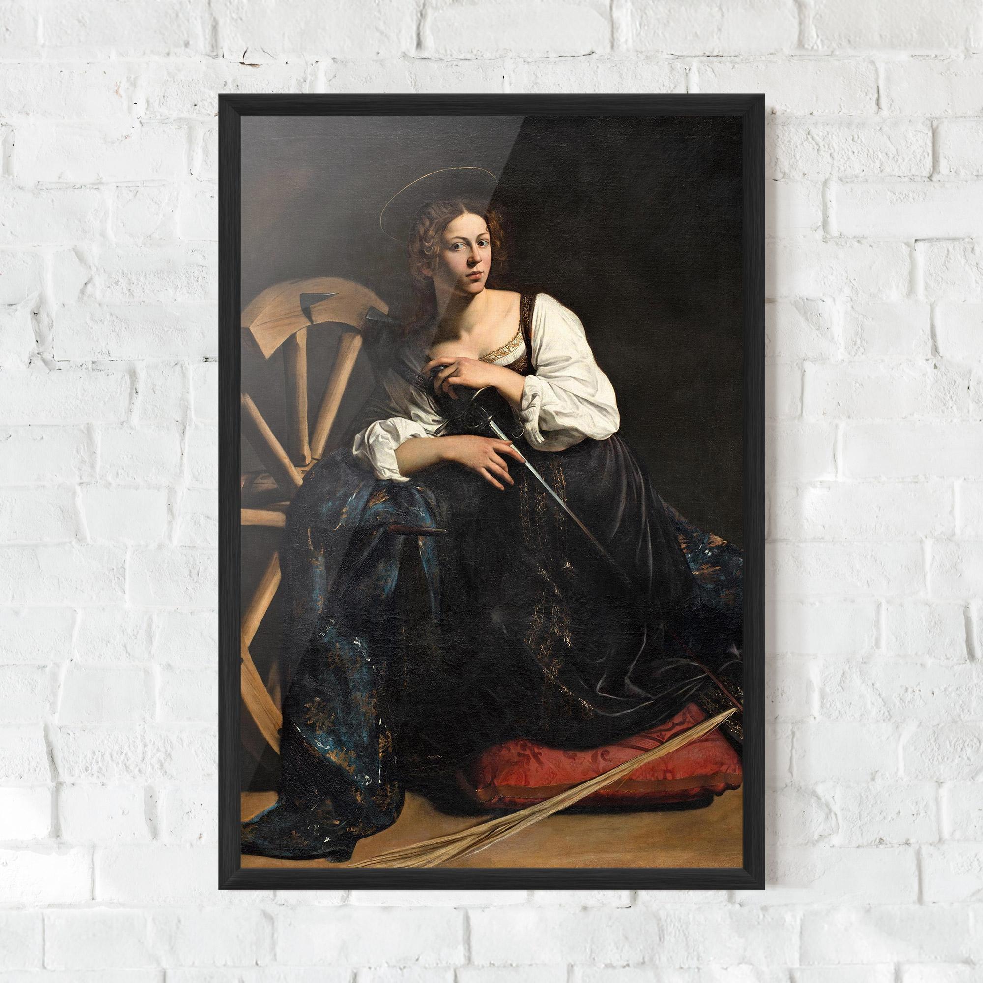 Gerahmte Poster Saint Catherine Of Alexandria mockup 0