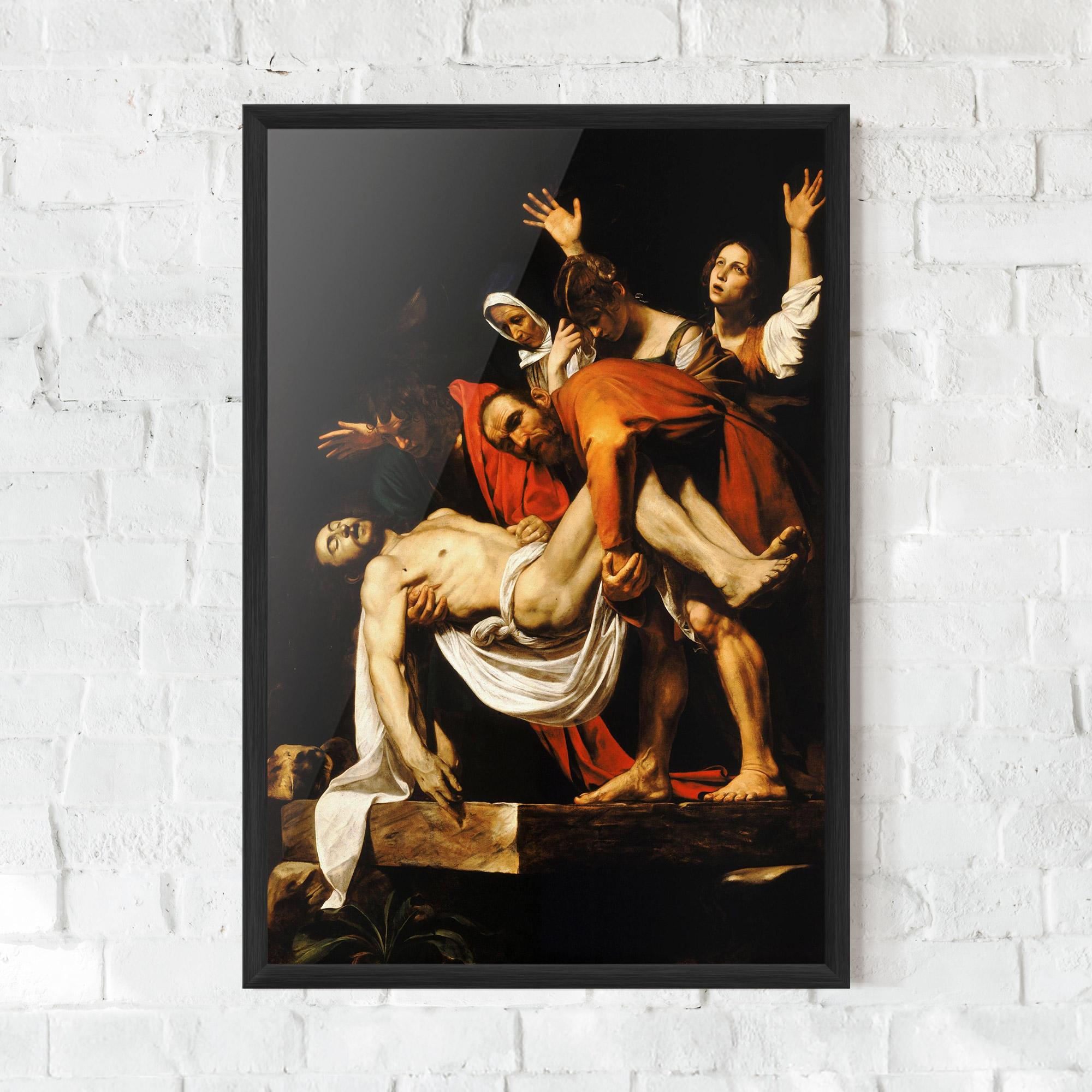 Gerahmte Poster The Entombment Of Christ mockup 0