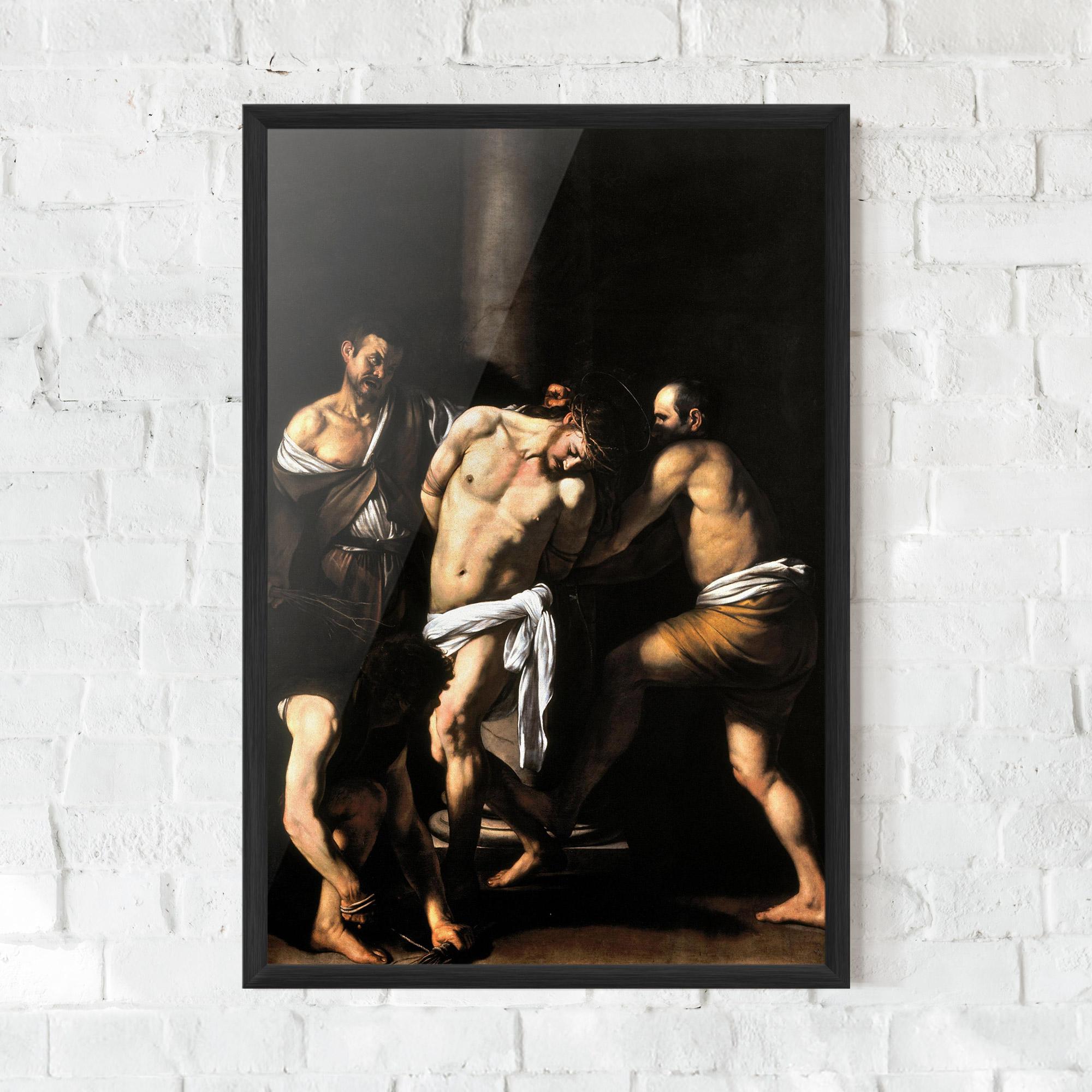 Gerahmte Poster The Flagellation Of Christ mockup 0