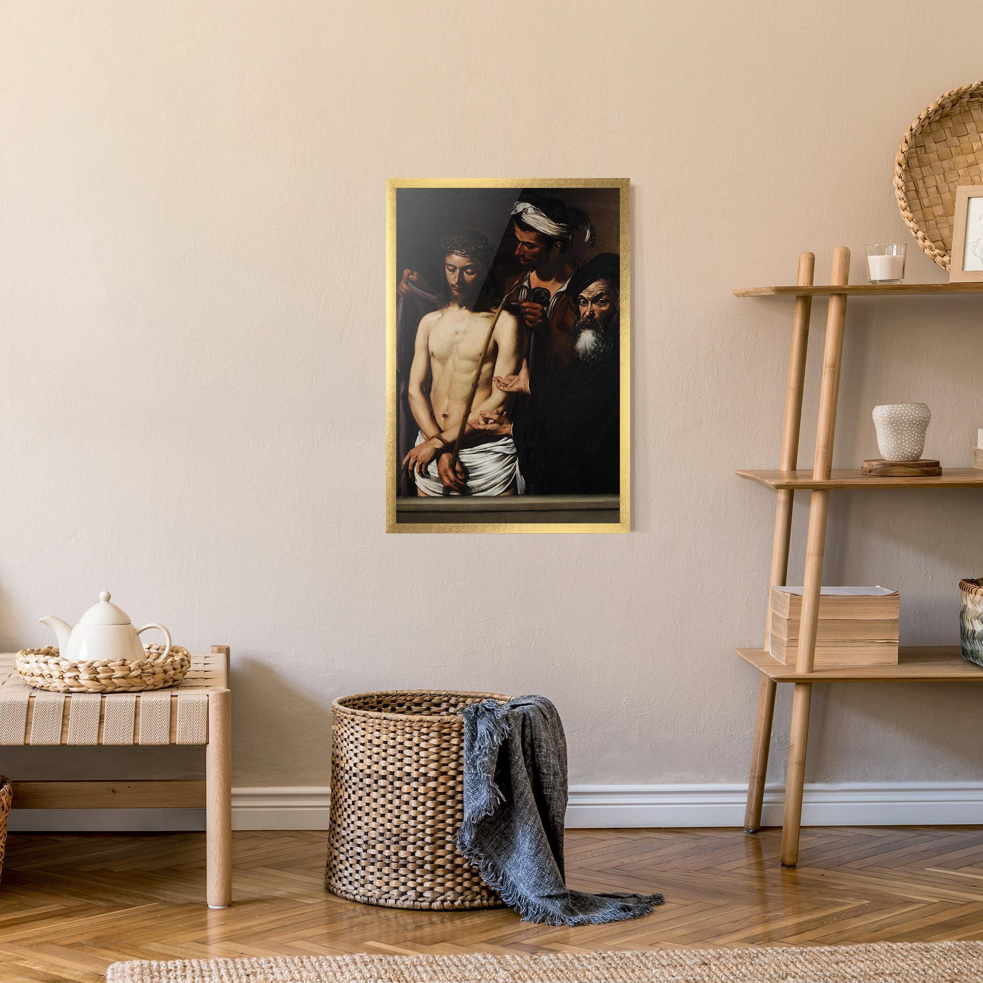 Gerahmte Poster Michelangelo Merisi mockup 9