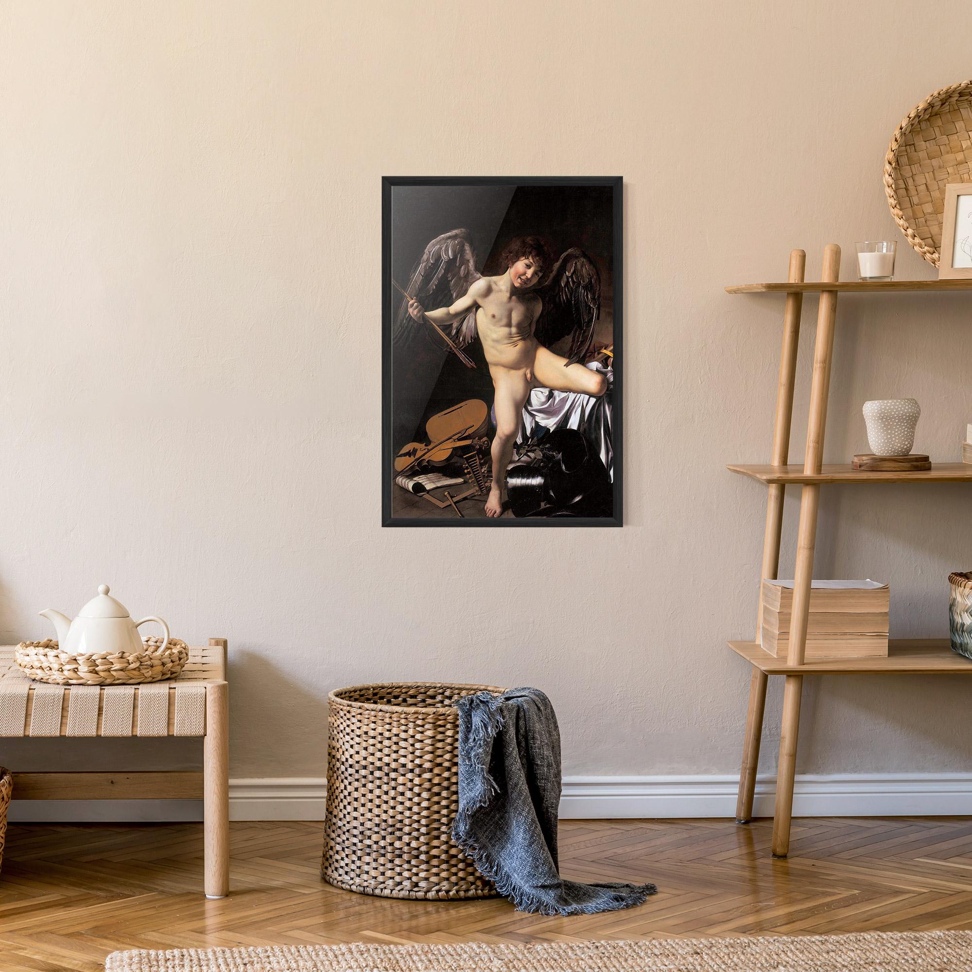 Gerahmte Poster Amor Vincet Omnia mockup 9