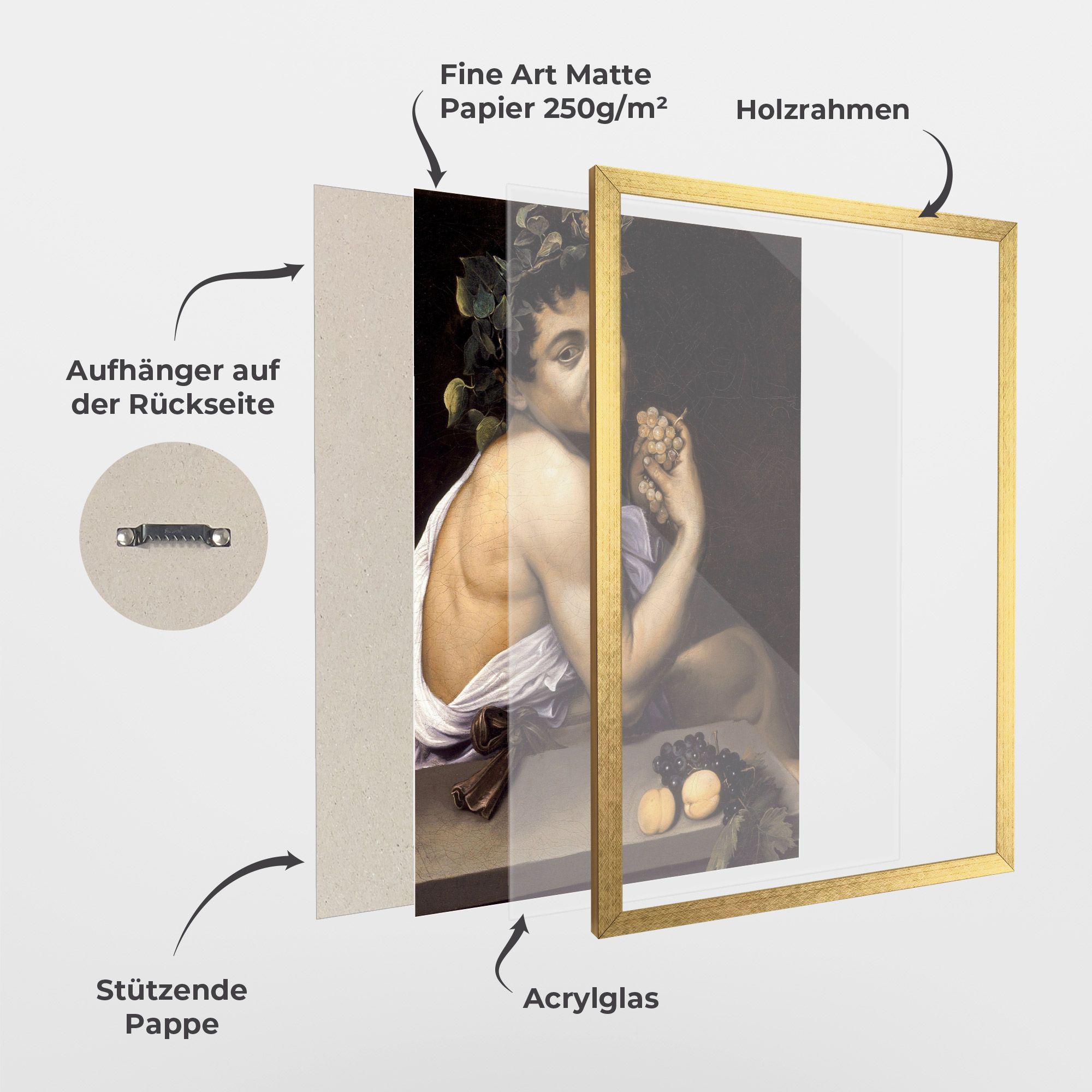 Young Sick Bacchus mockup 1