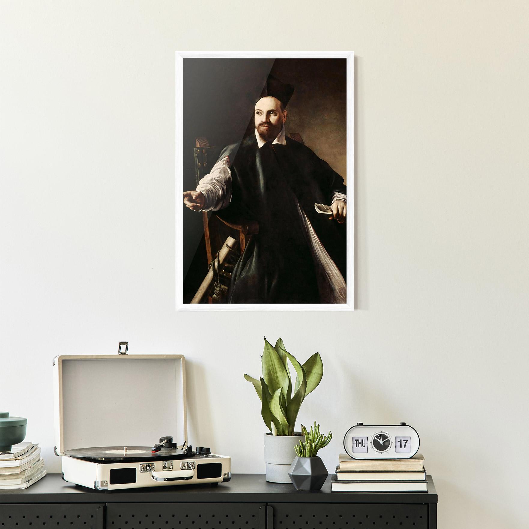 Gerahmte Poster Caravaggio Maffeo Barberini mockup 2
