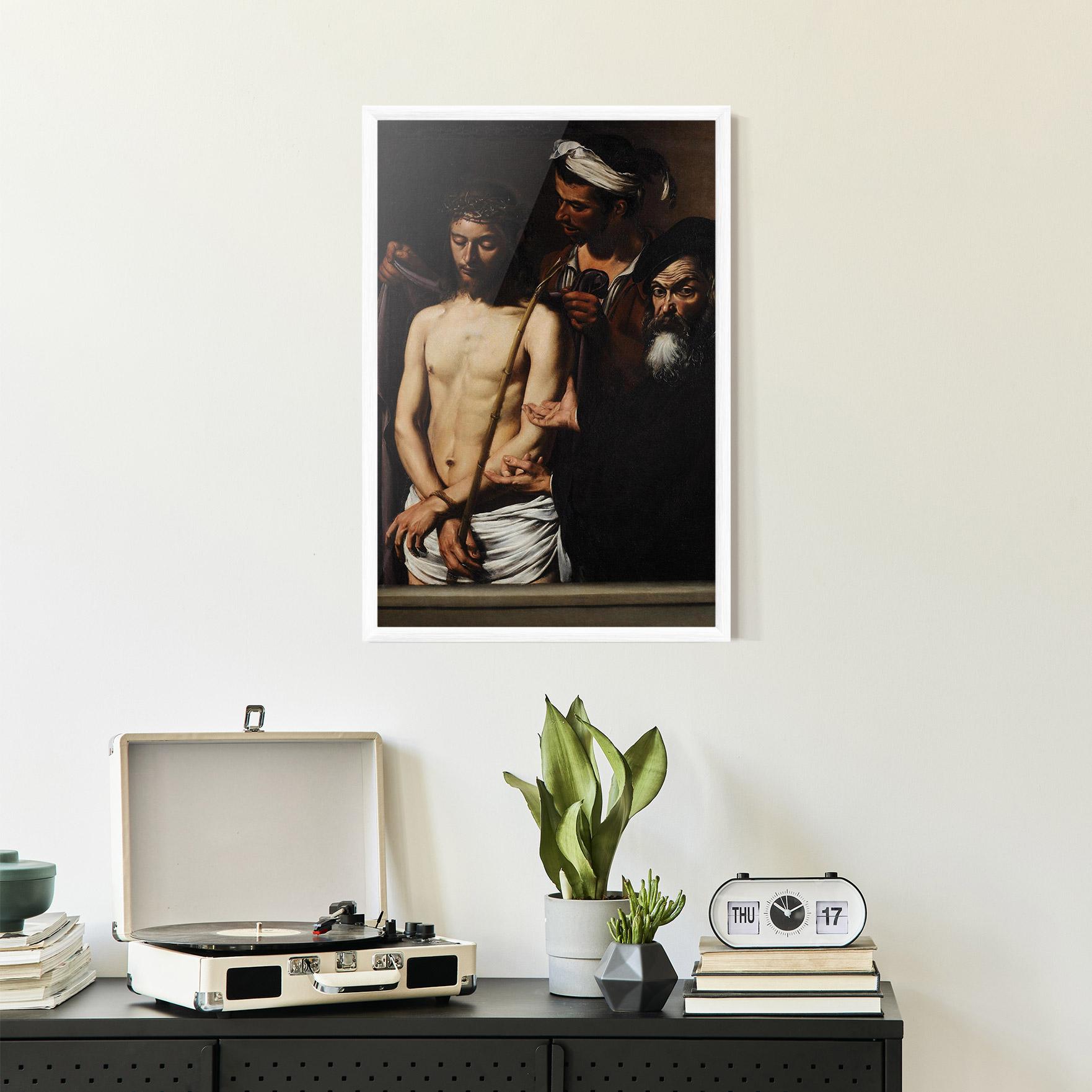 Gerahmte Poster Michelangelo Merisi mockup 2