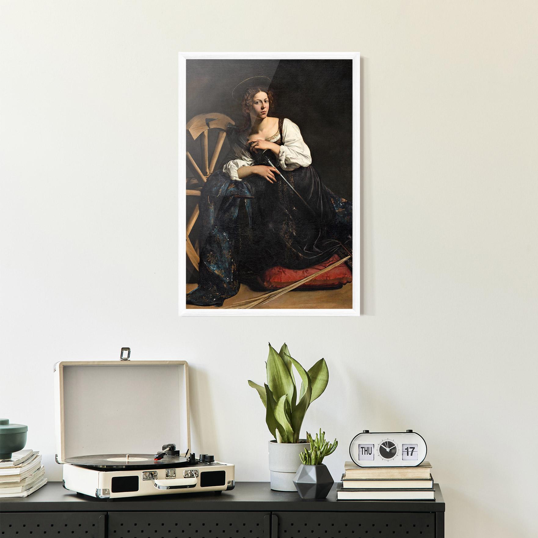 Gerahmte Poster Saint Catherine Of Alexandria mockup 2
