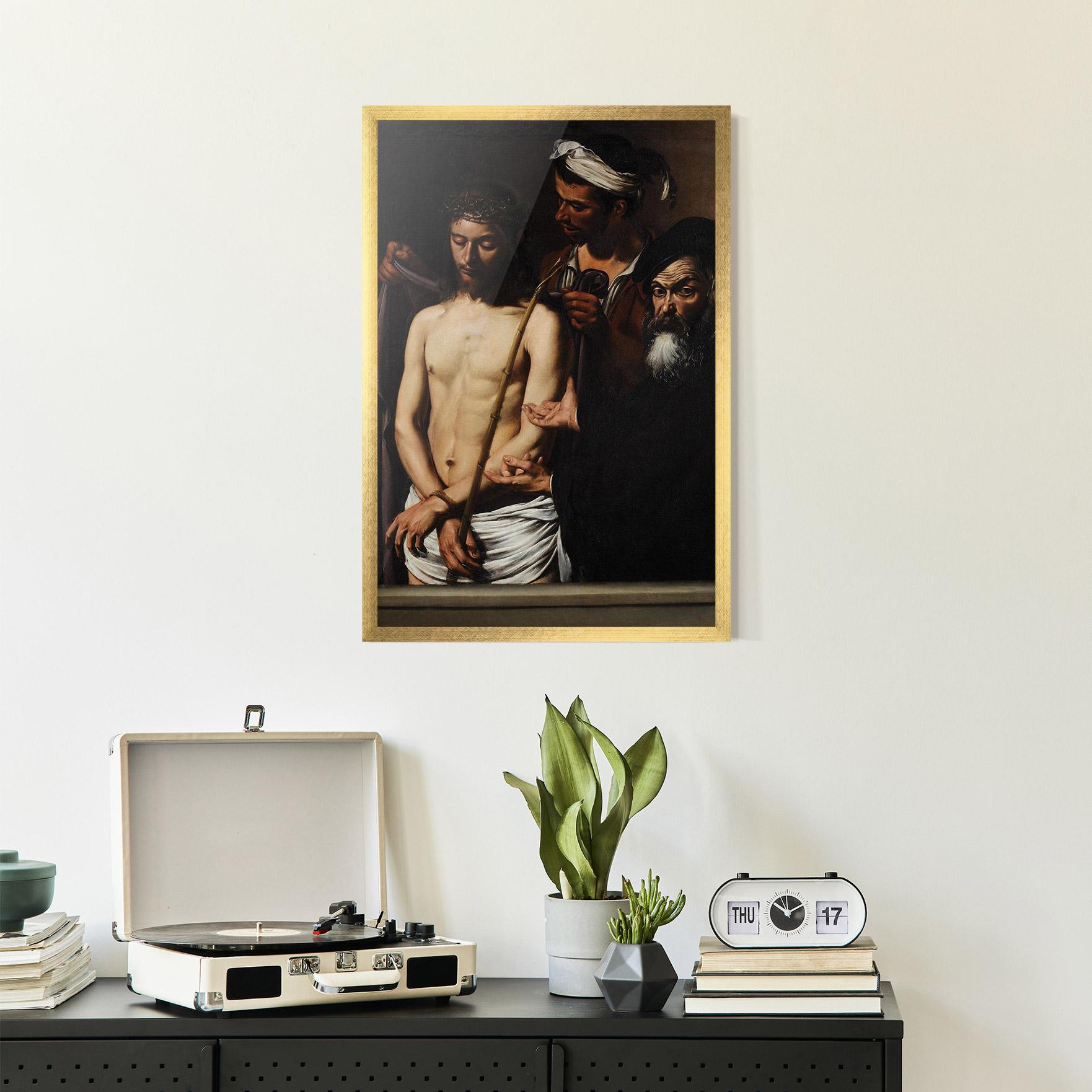 Gerahmte Poster Michelangelo Merisi mockup 2