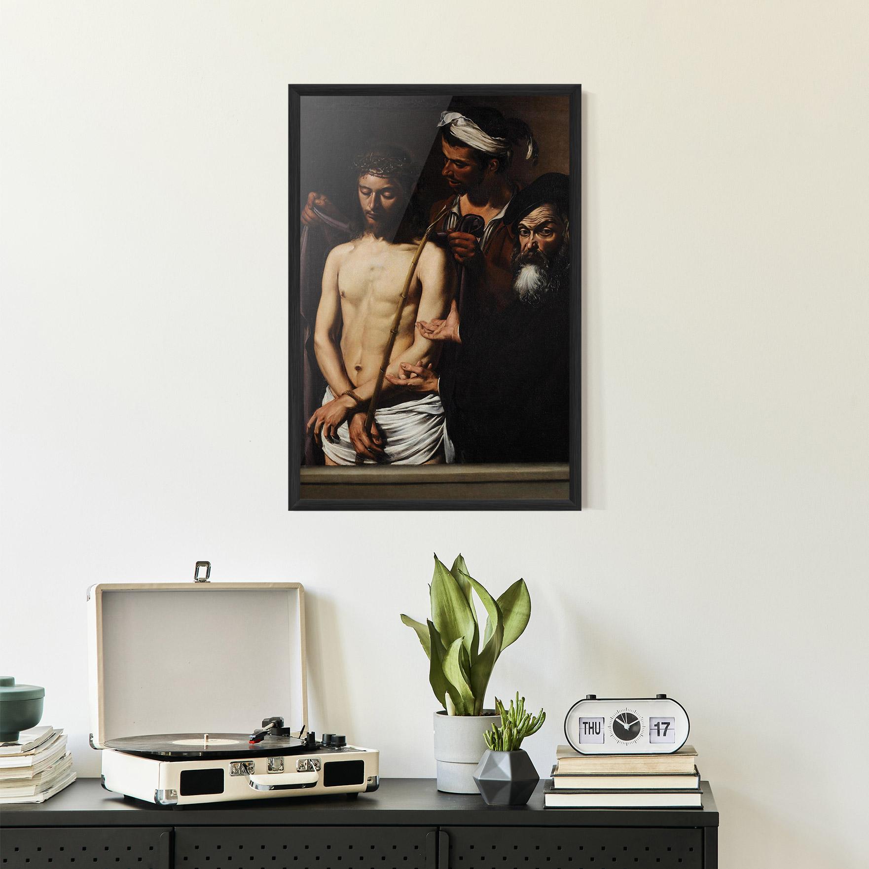 Gerahmte Poster Michelangelo Merisi mockup 2