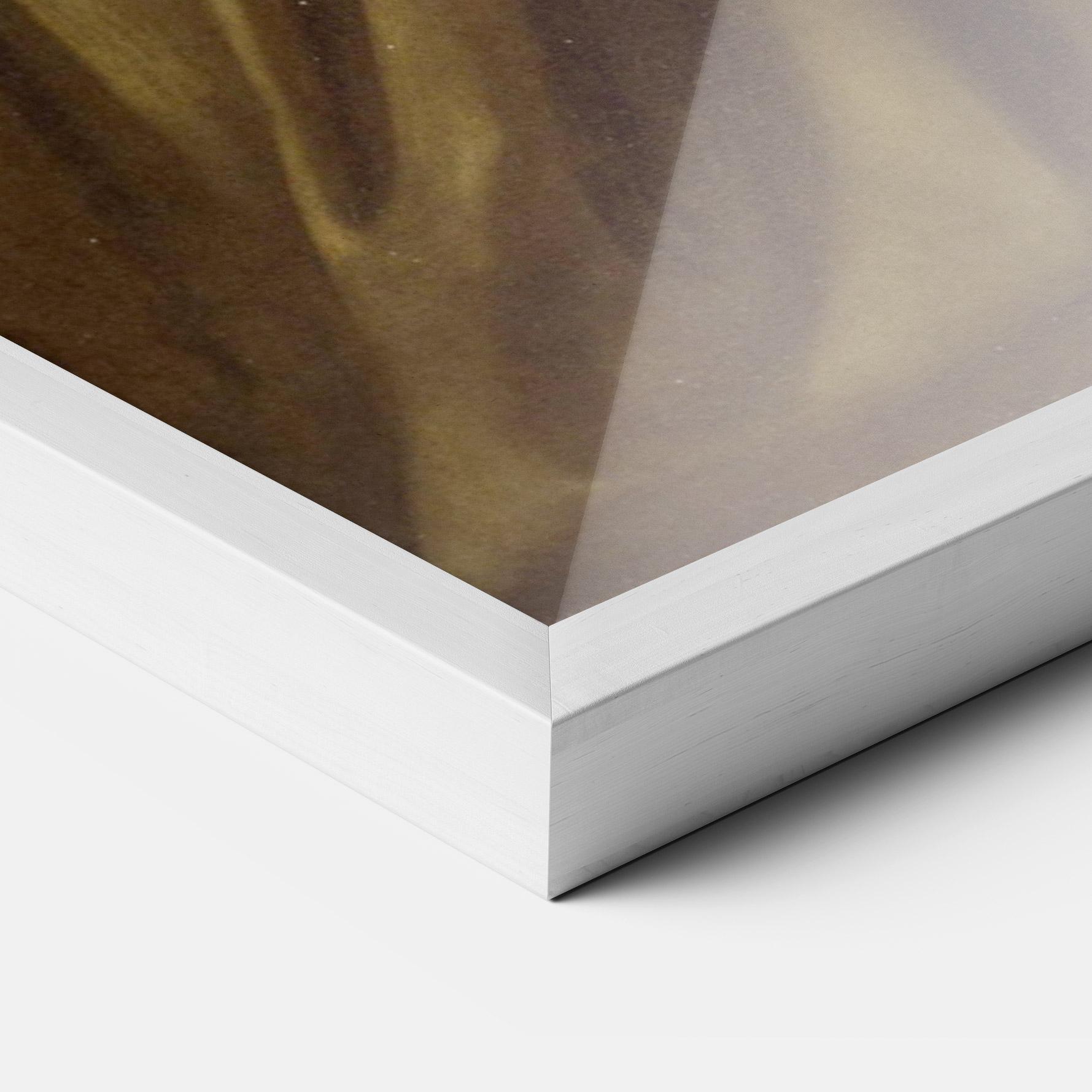 Gerahmte Poster Caravaggio Francis Prayer mockup 3