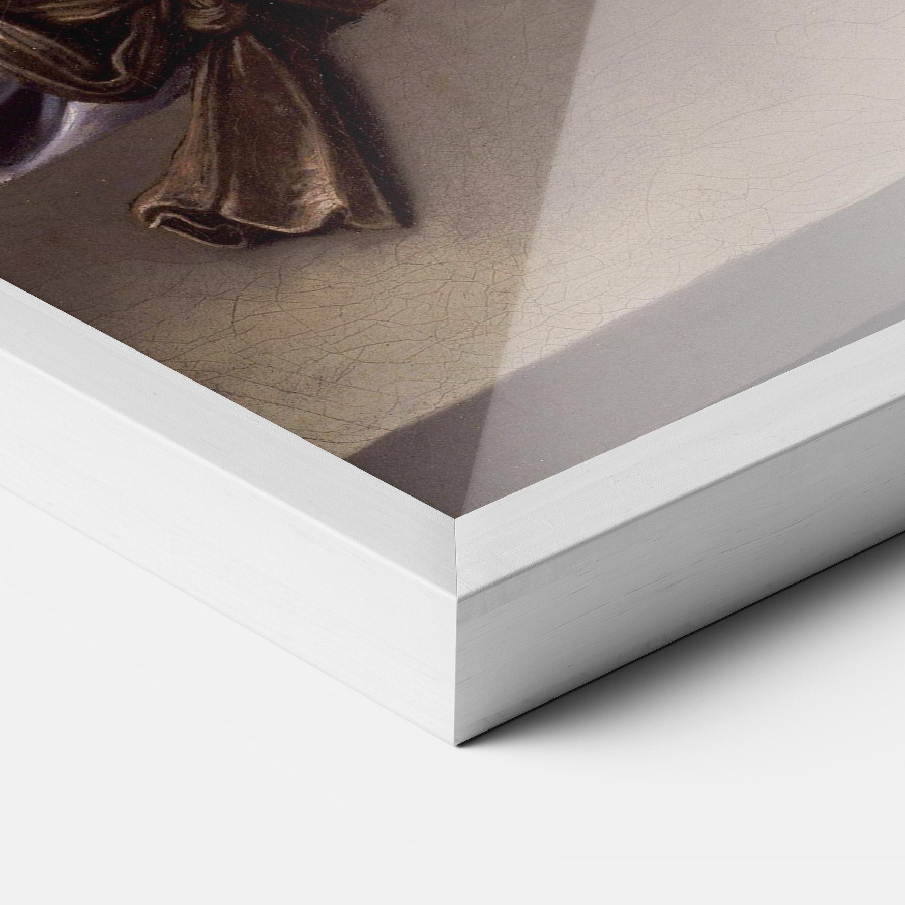 Gerahmte Poster Young Sick Bacchus mockup 3