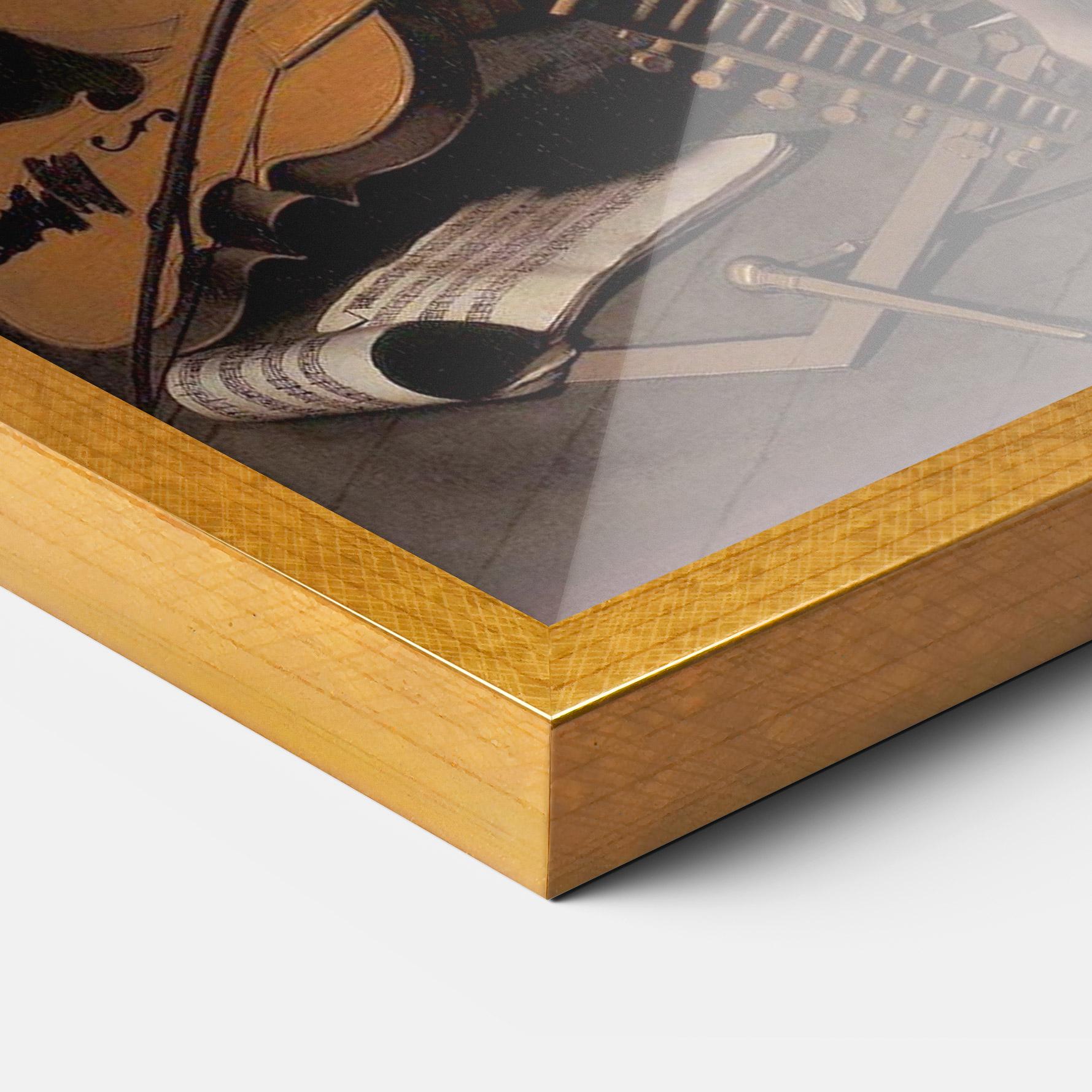 Gerahmte Poster Amor Vincet Omnia mockup 3