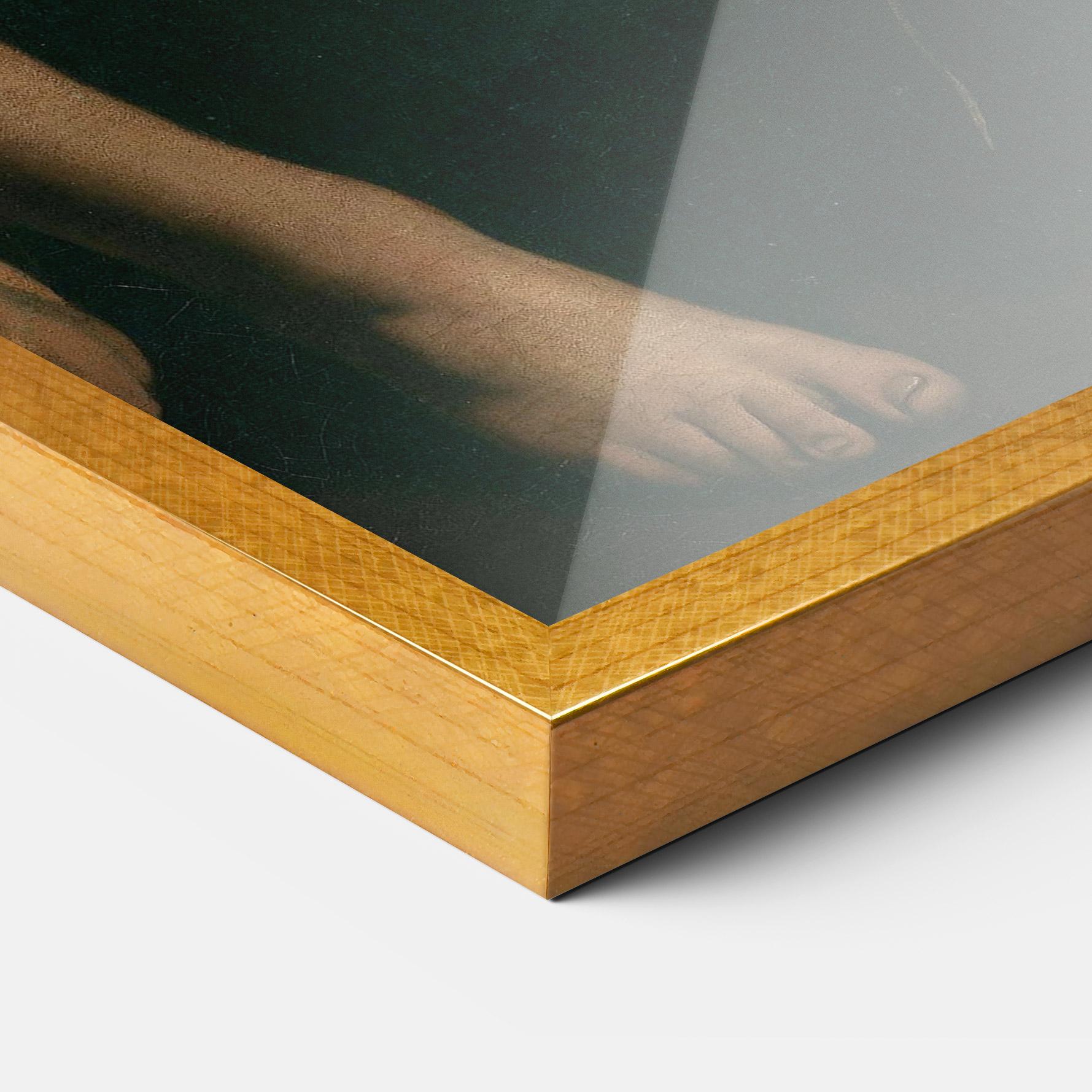 Gerahmte Poster David And Goliath mockup 3