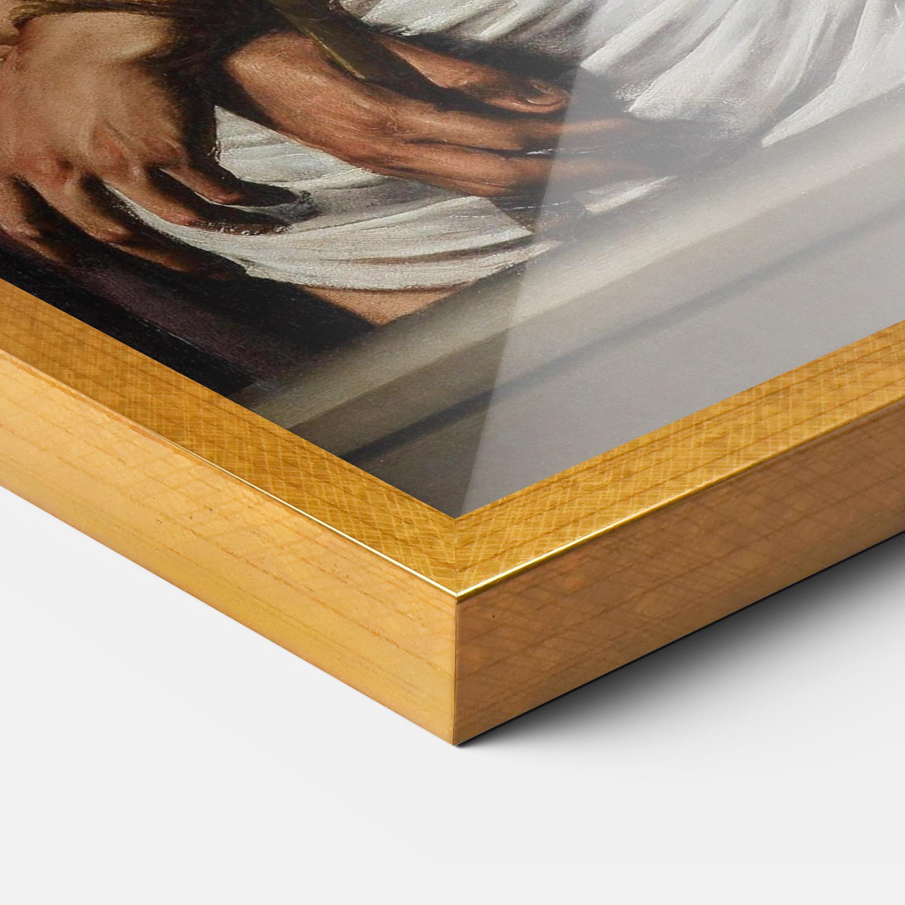 Gerahmte Poster Michelangelo Merisi mockup 3