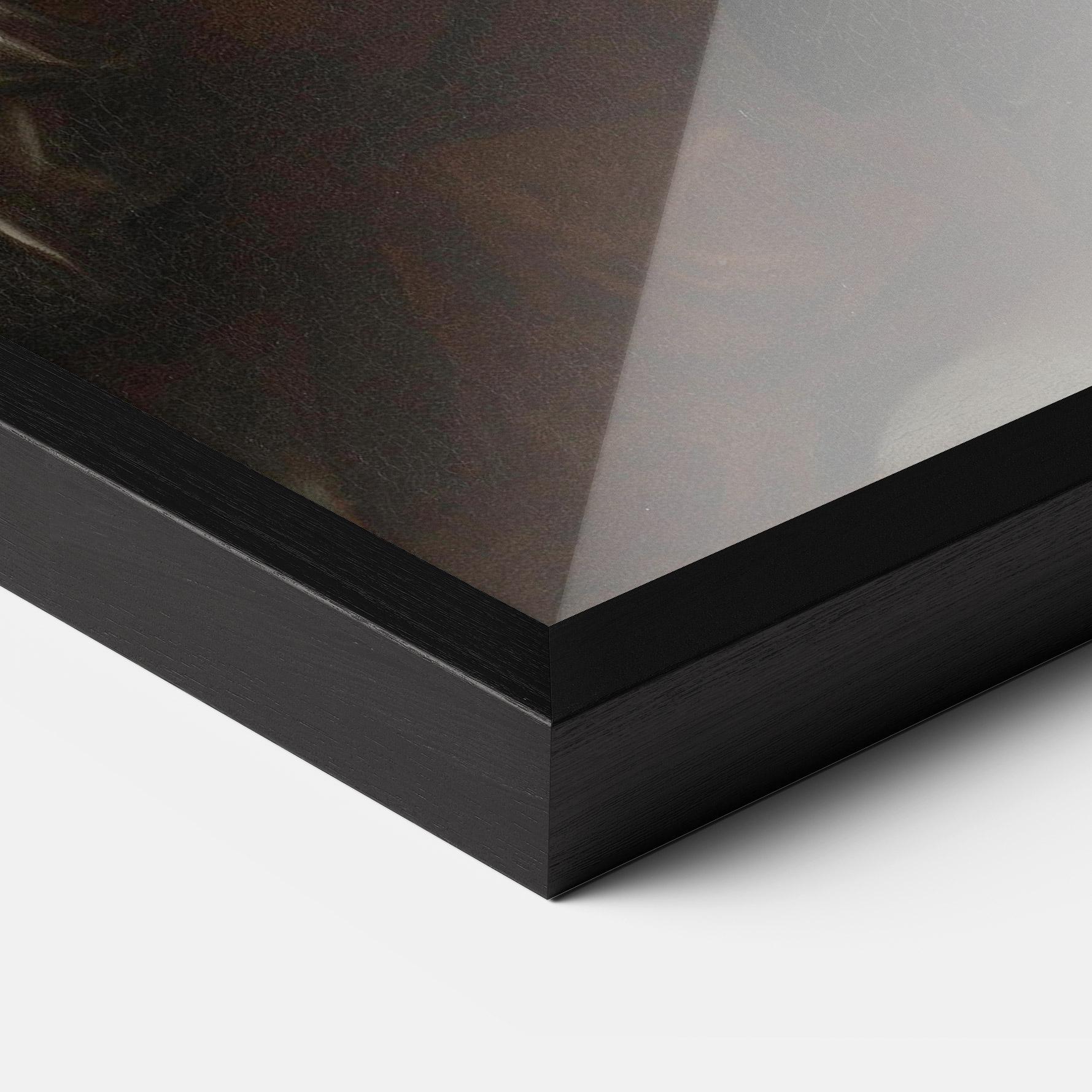 Gerahmte Poster Boy Bitten By A Lizard mockup 3