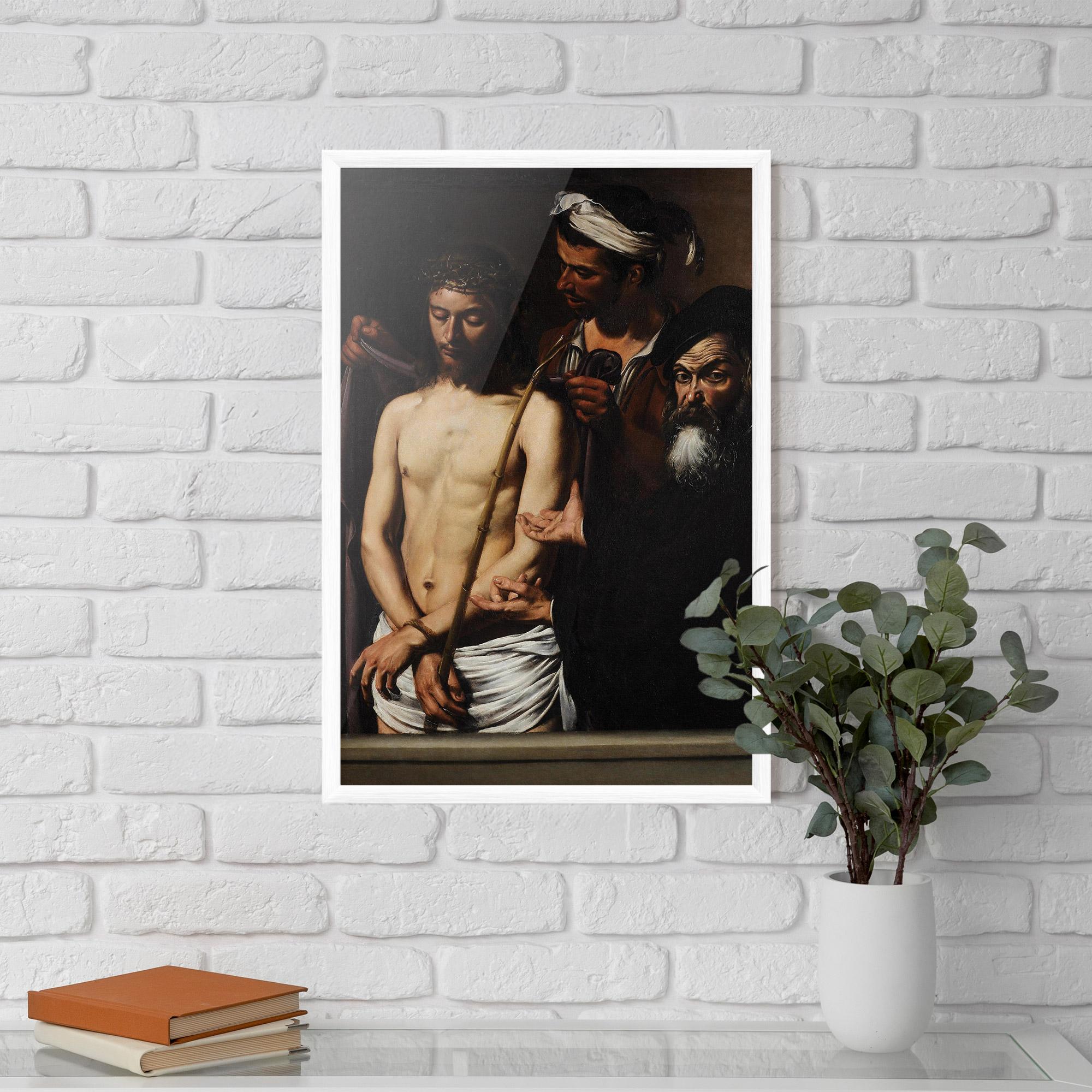 Gerahmte Poster Michelangelo Merisi mockup 5