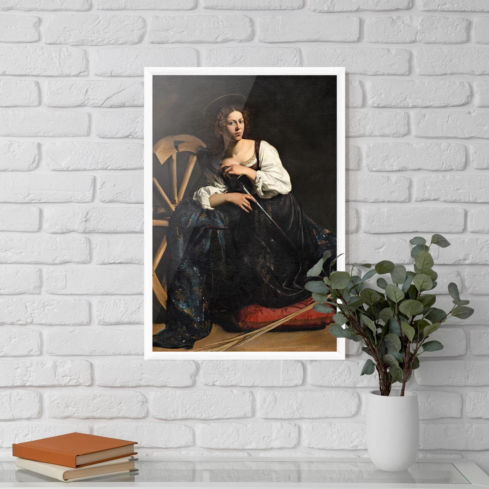 Gerahmte Poster Saint Catherine Of Alexandria mockup 5