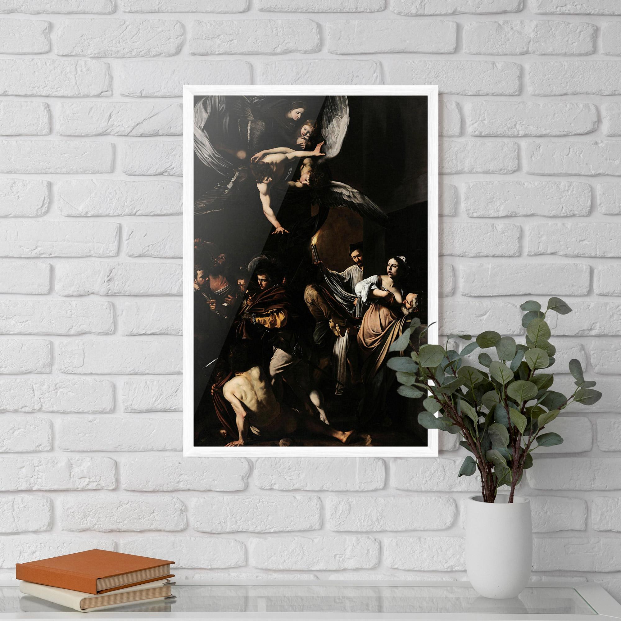 Gerahmte Poster Sette Opere Di Misericordia mockup 5
