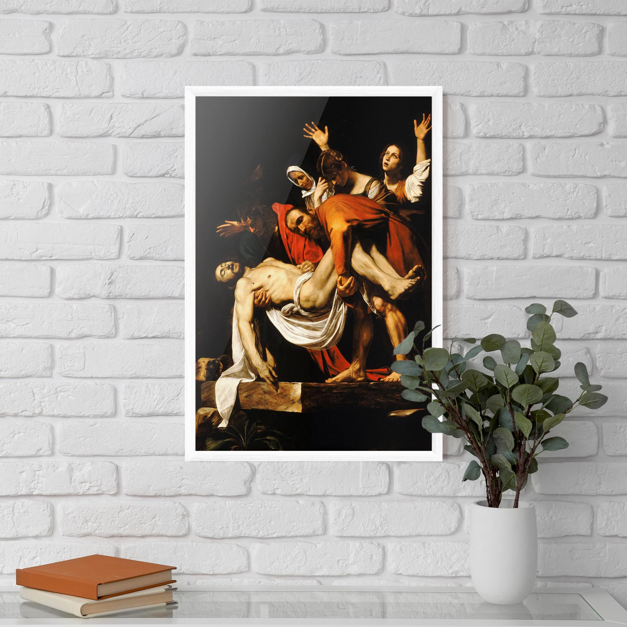 Gerahmte Poster The Entombment Of Christ mockup 5