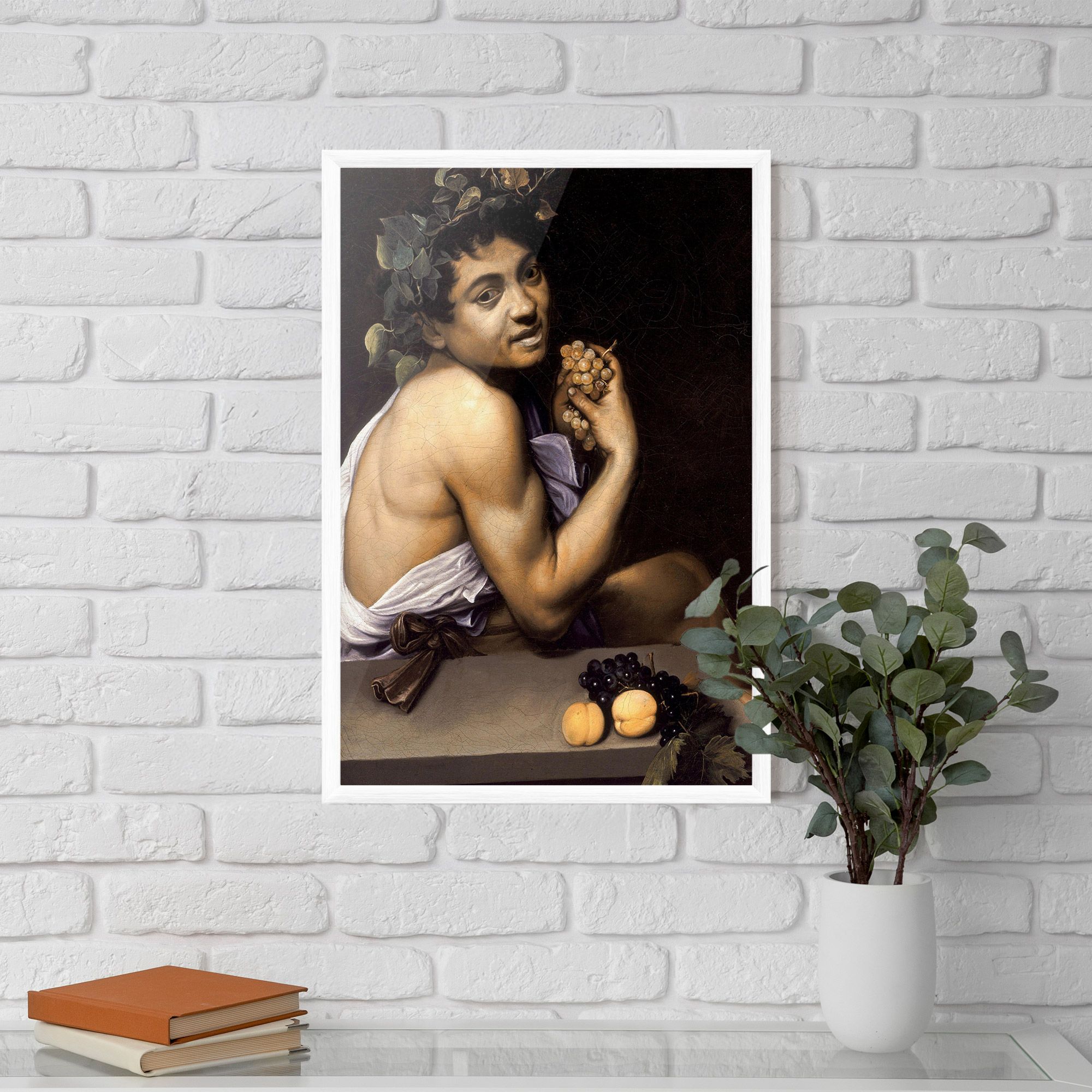 Young Sick Bacchus mockup 5