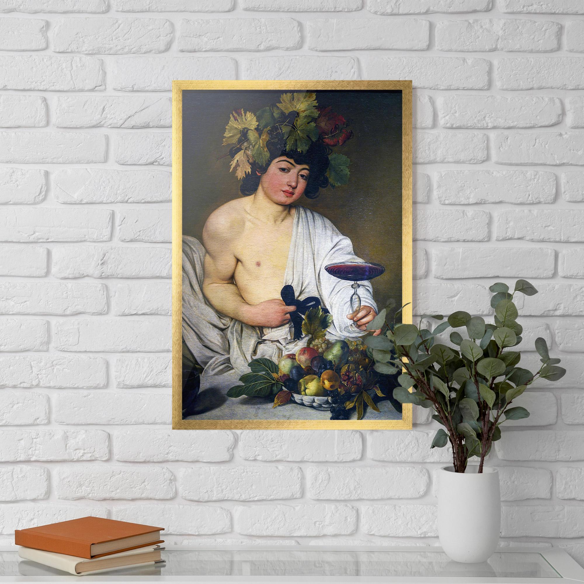 Gerahmte Poster Bacchus mockup 5